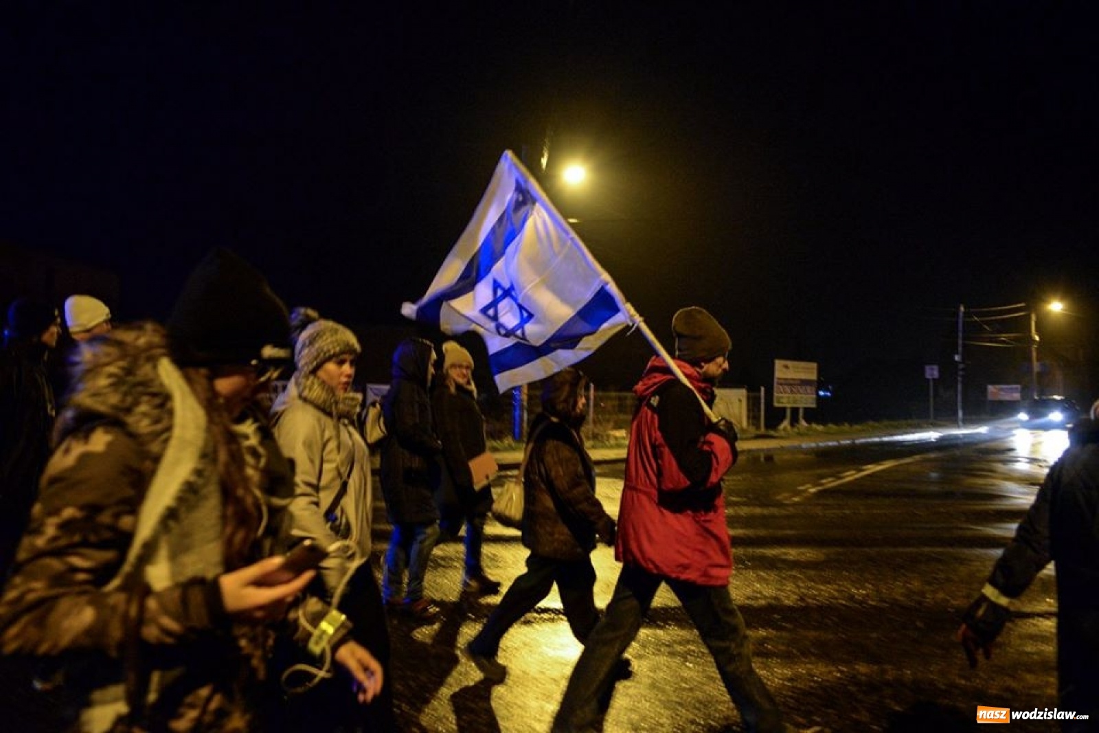 Zdjęcie w galerii na portalu naszwodzislaw.com: Uczcili 75. rocznicę Marsz Śmierci [FOTO] wiadomości z regionu