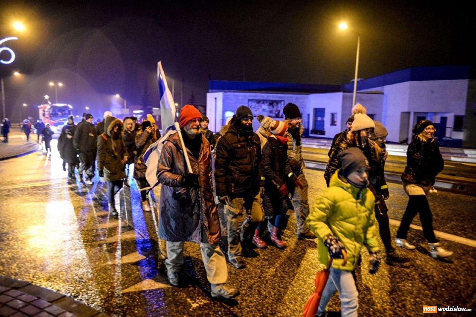 Zdjęcie w galerii na portalu naszwodzislaw.com: Uczcili 75. rocznicę Marsz Śmierci [FOTO] wiadomości z regionu