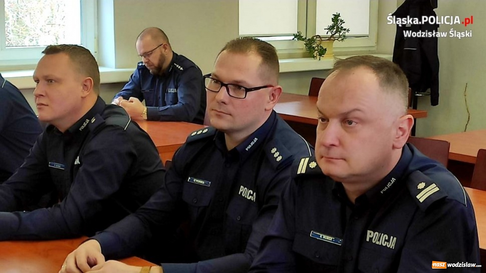 Zdjęcie w galerii na portalu naszwodzislaw.com: Wodzisławy policjanci podsumowali wyniki poprzedniego roku wiadomości z regionu