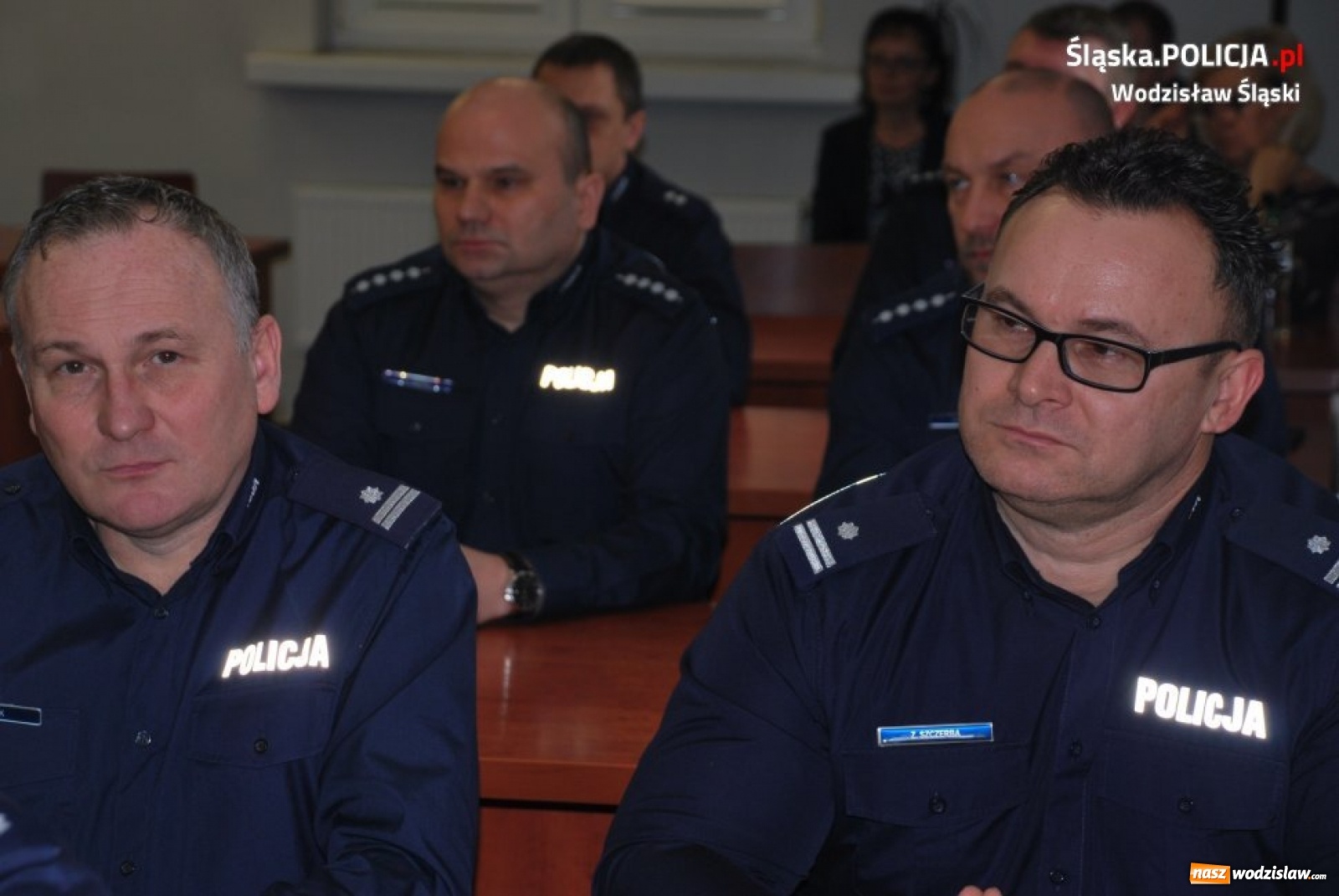 Zdjęcie w galerii na portalu naszwodzislaw.com: Wodzisławy policjanci podsumowali wyniki poprzedniego roku wiadomości z regionu
