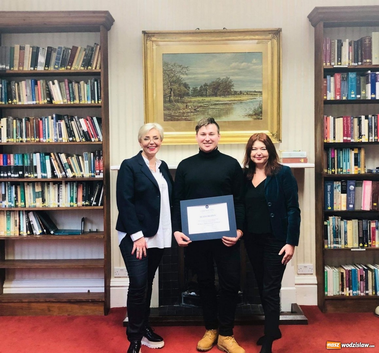 Zdjęcie w galerii na portalu naszwodzislaw.com: Angielska przygoda olimpijczyka z ZST wiadomości z regionu