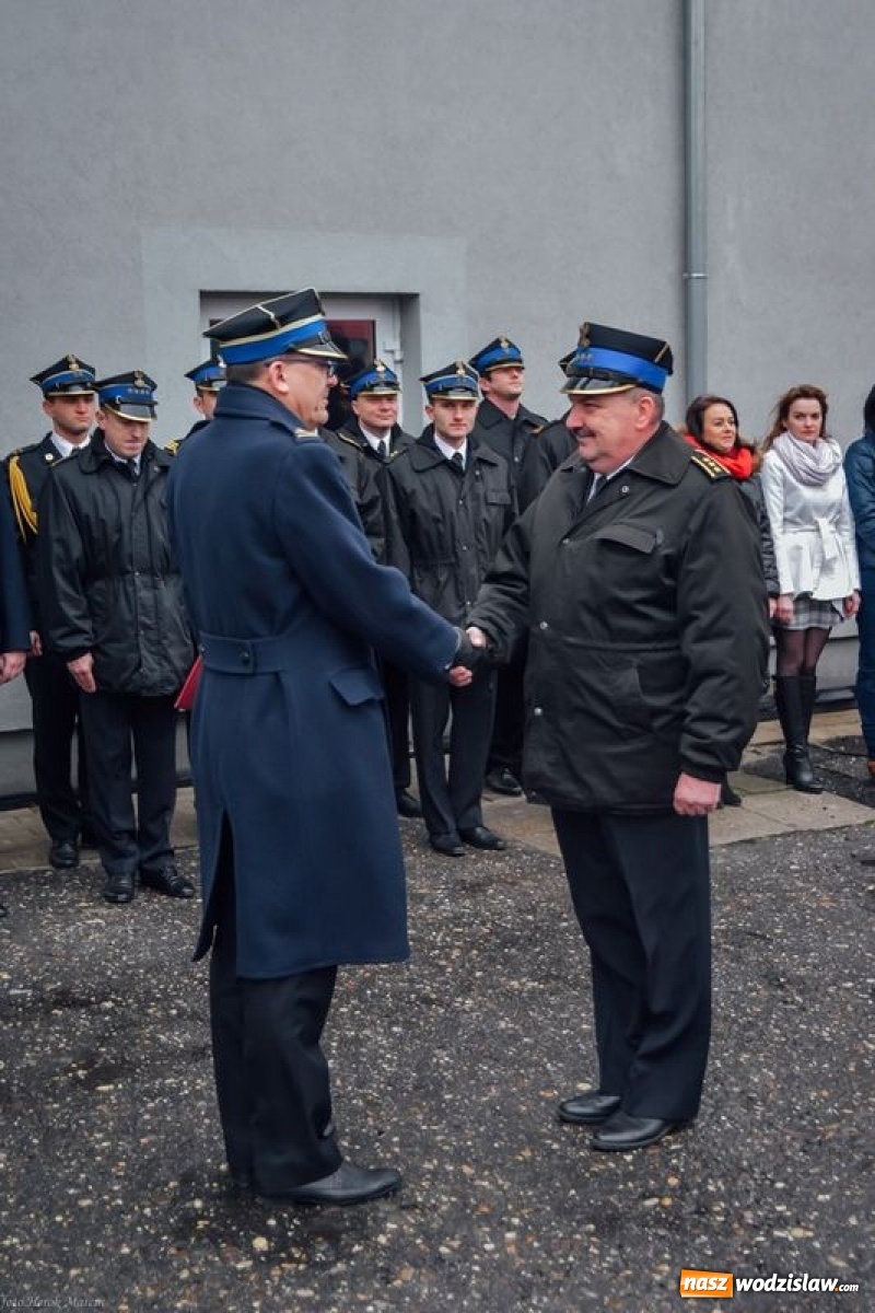 Zdjęcie w galerii na portalu naszwodzislaw.com: Uroczysta zmiana służby w JRG Rydułtowy wiadomości z regionu