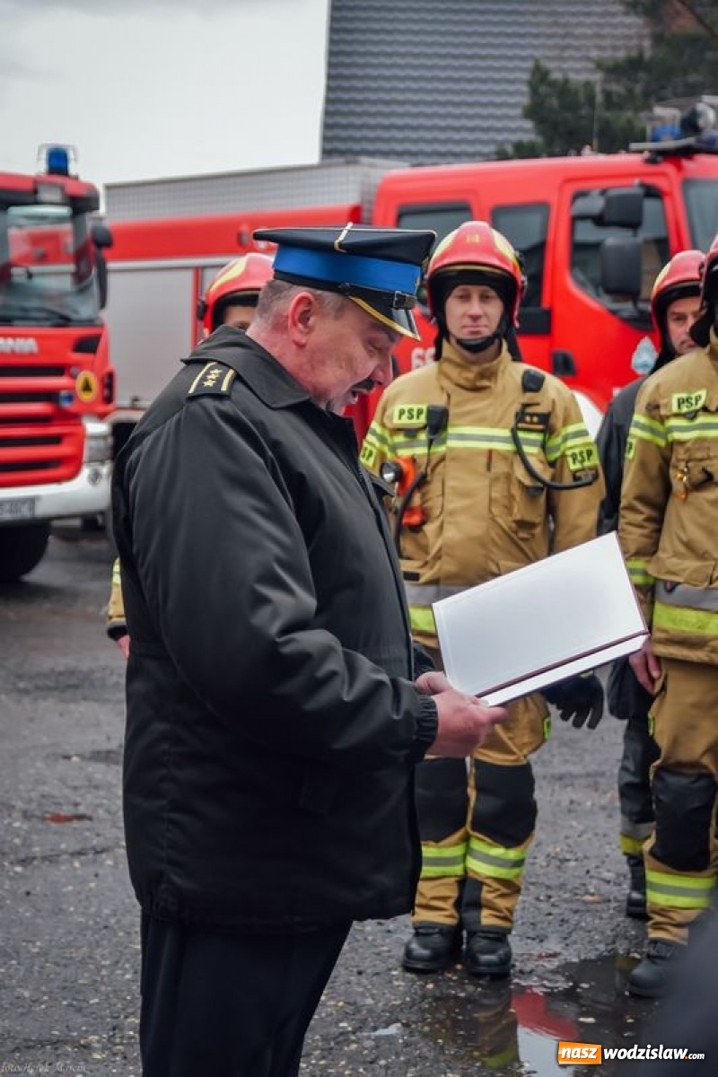 Zdjęcie w galerii na portalu naszwodzislaw.com: Uroczysta zmiana służby w JRG Rydułtowy wiadomości z regionu