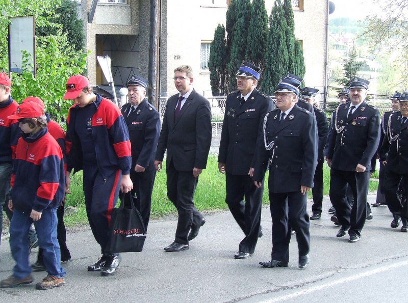 Zdjęcie w galerii na portalu naszwodzislaw.com: Strażacy z Zawady świętowali wiadomości z regionu