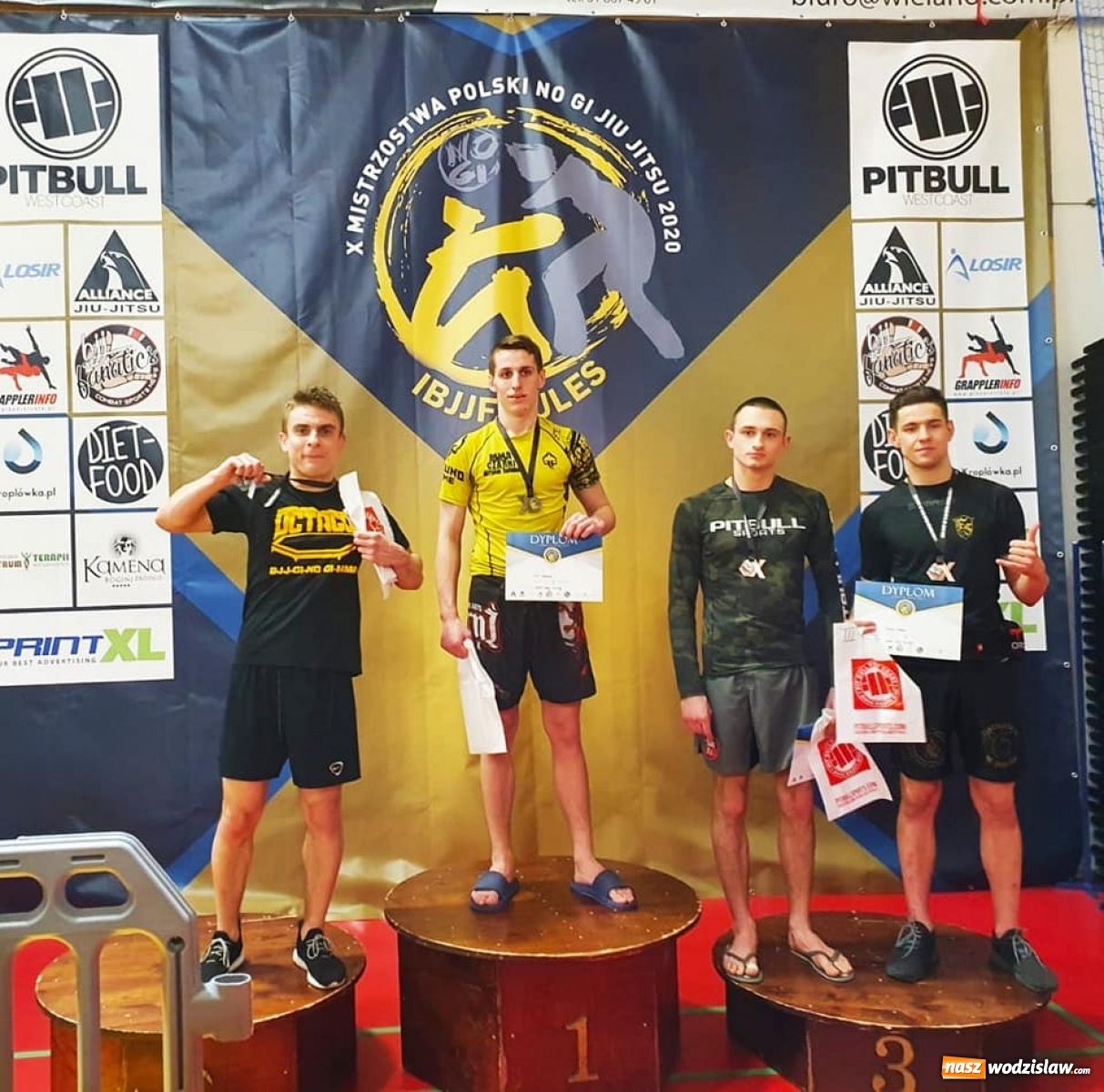 Zdjęcie w galerii na portalu naszwodzislaw.com: Sześć medali Mistrzostw Polski dla Octagon Team wiadomości z regionu