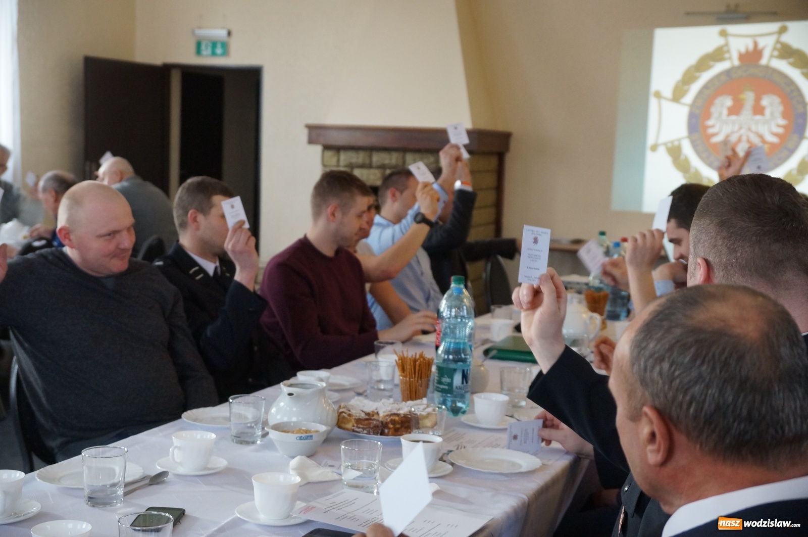 Zdjęcie w galerii na portalu naszwodzislaw.com: OSP Kokoszyce i OSP Jedłownik po zebraniach sprawozdawczych wiadomości z regionu