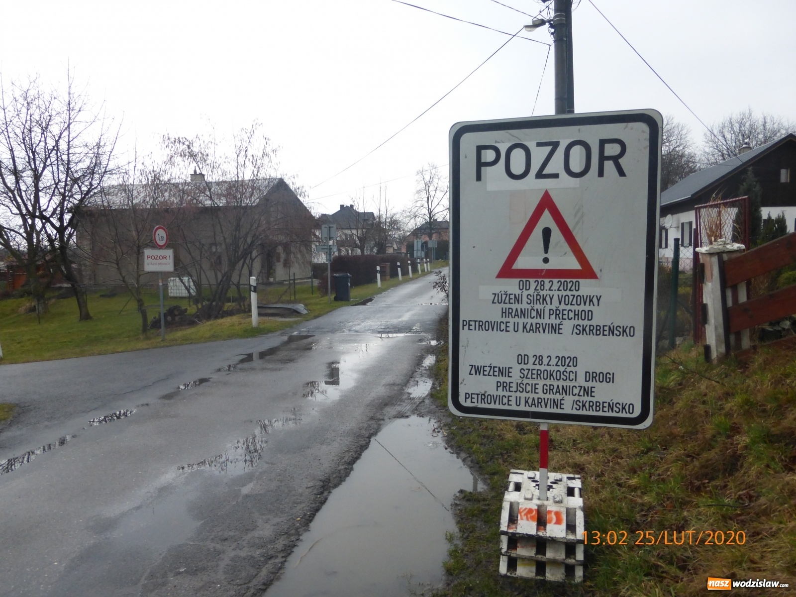 Zdjęcie w galerii na portalu naszwodzislaw.com: W piątek zmieni się organizacja ruchu na przejściu granicznym w Skrbeńsku wiadomości z regionu