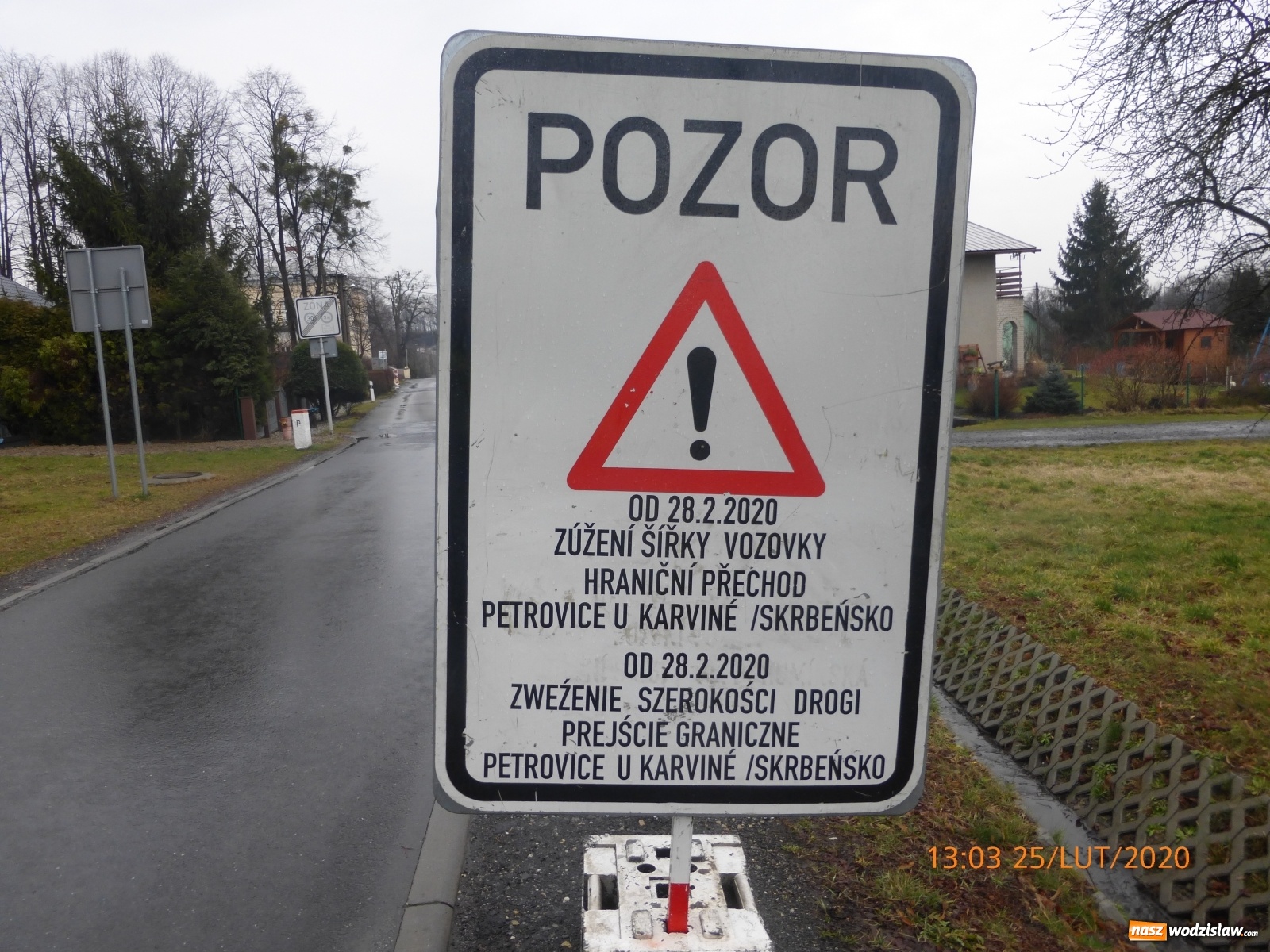 Zdjęcie w galerii na portalu naszwodzislaw.com: W piątek zmieni się organizacja ruchu na przejściu granicznym w Skrbeńsku wiadomości z regionu