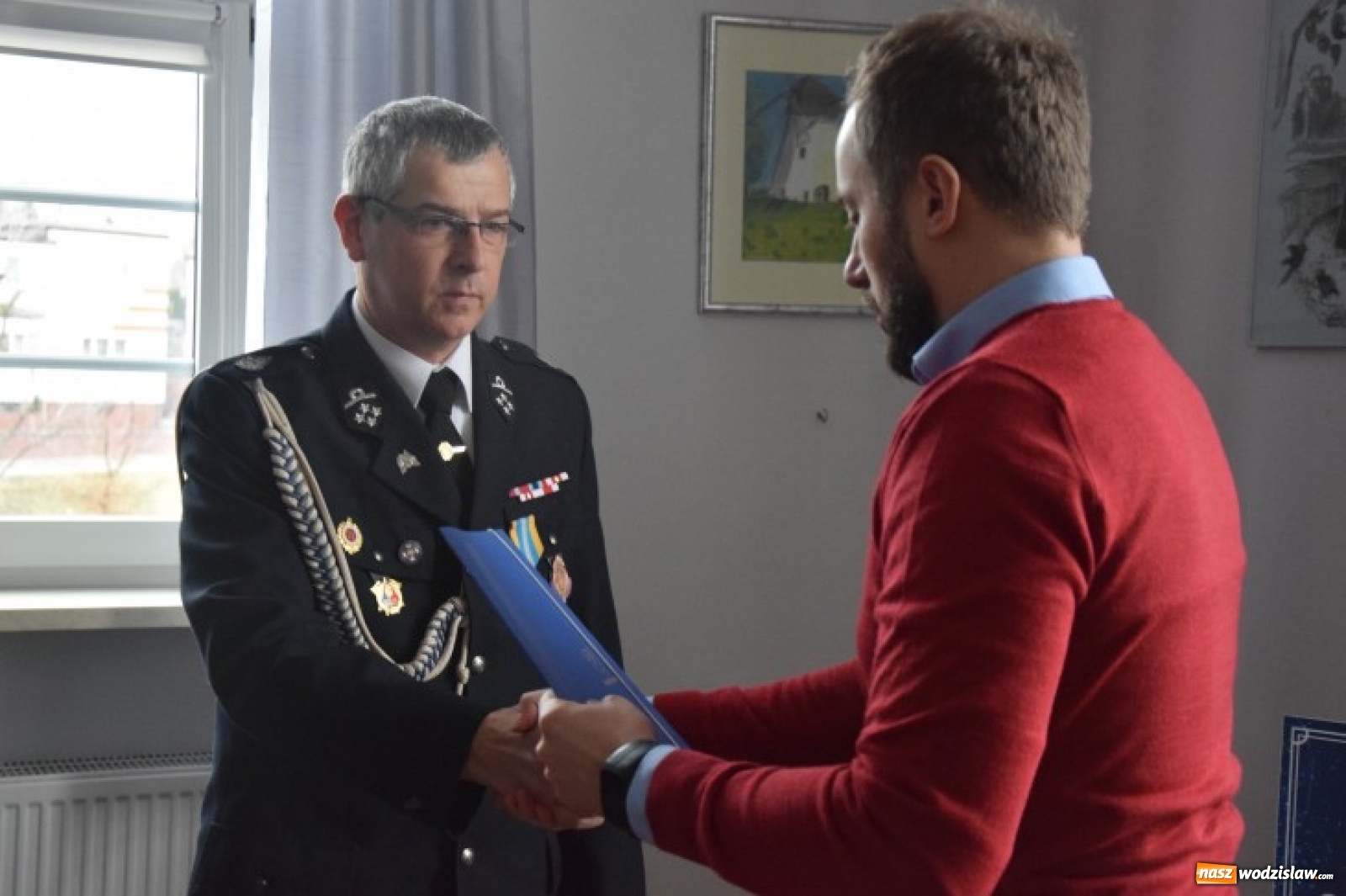 Zdjęcie w galerii na portalu naszwodzislaw.com: Umowa dotacyjna z OSP podpisana wiadomości z regionu