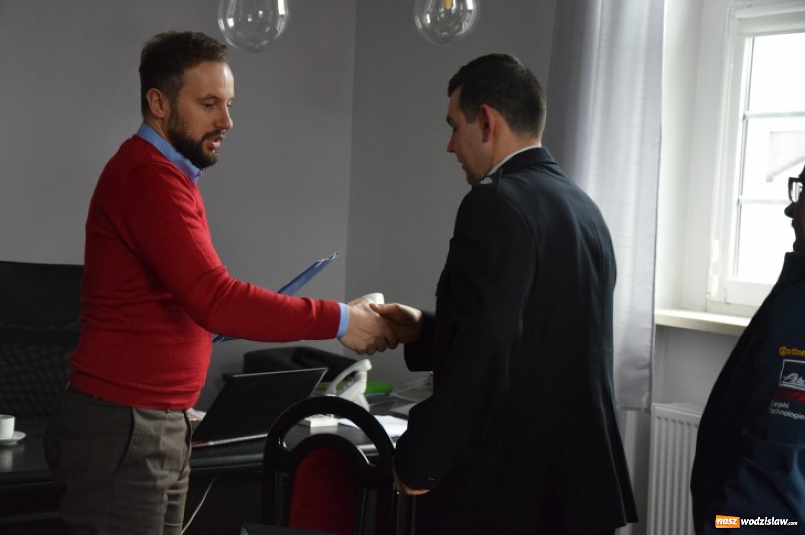 Zdjęcie w galerii na portalu naszwodzislaw.com: Umowa dotacyjna z OSP podpisana wiadomości z regionu