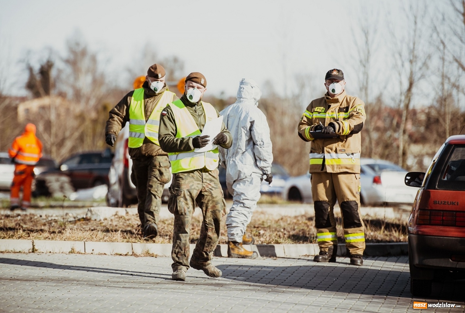 Zdjęcie w galerii na portalu naszwodzislaw.com: Terytorialsi wspierają walkę z koronawirusem wiadomości z regionu