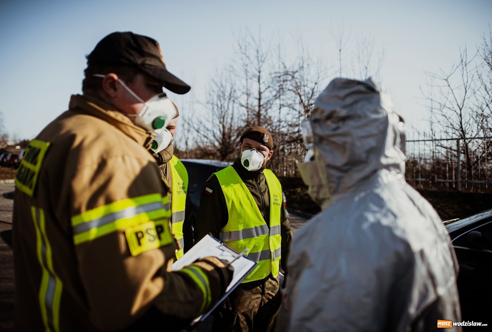 Zdjęcie w galerii na portalu naszwodzislaw.com: Terytorialsi wspierają walkę z koronawirusem wiadomości z regionu