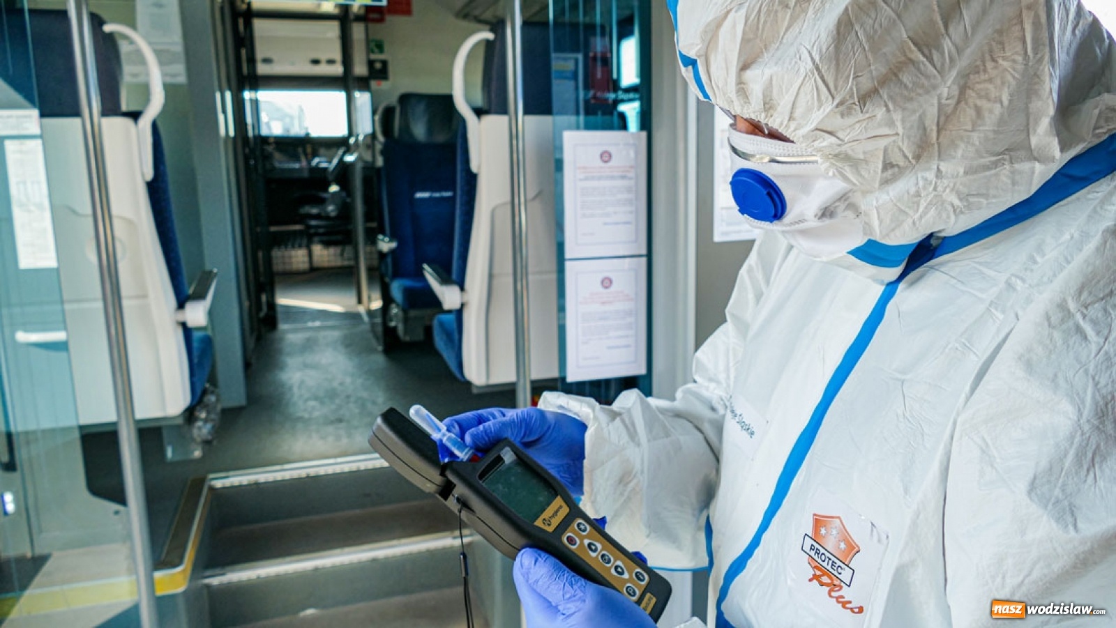 Zdjęcie w galerii na portalu naszwodzislaw.com: Nowa broń Kolei Śląskich w walce z koronawirusem wiadomości z regionu