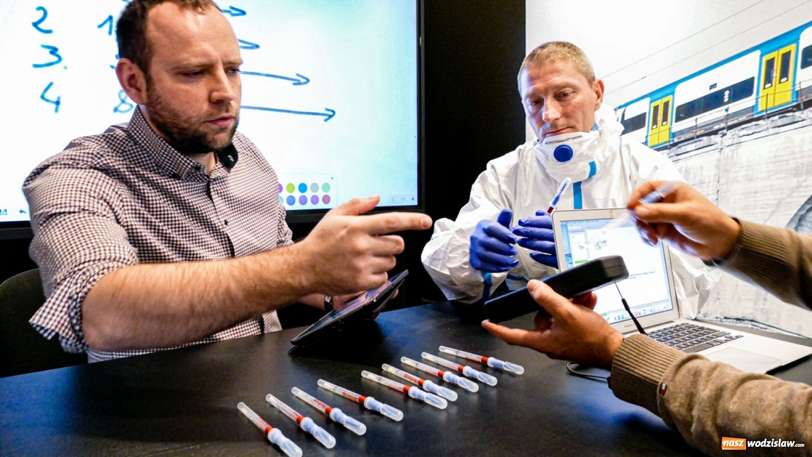 Zdjęcie w galerii na portalu naszwodzislaw.com: Nowa broń Kolei Śląskich w walce z koronawirusem wiadomości z regionu