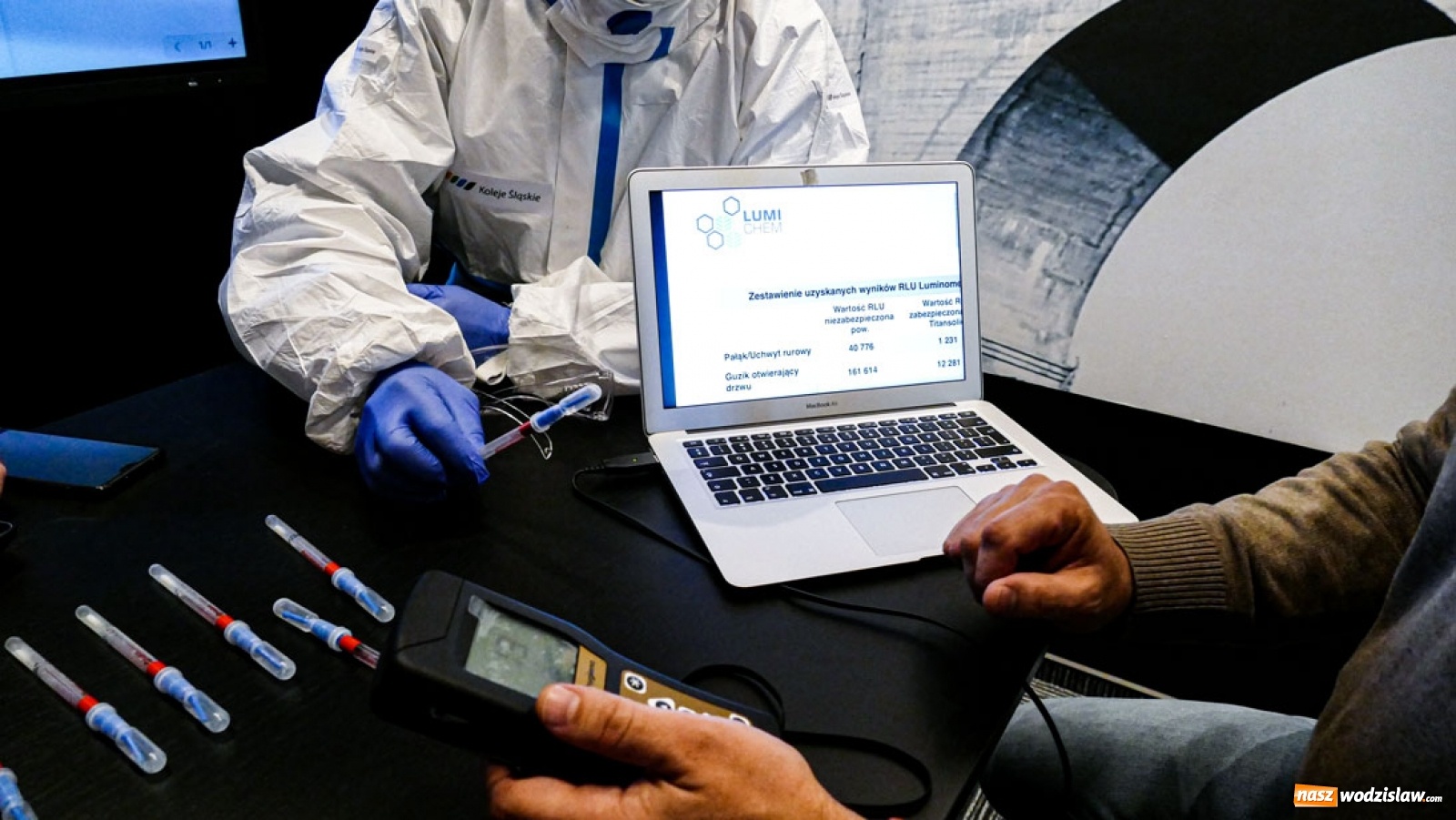 Zdjęcie w galerii na portalu naszwodzislaw.com: Nowa broń Kolei Śląskich w walce z koronawirusem wiadomości z regionu