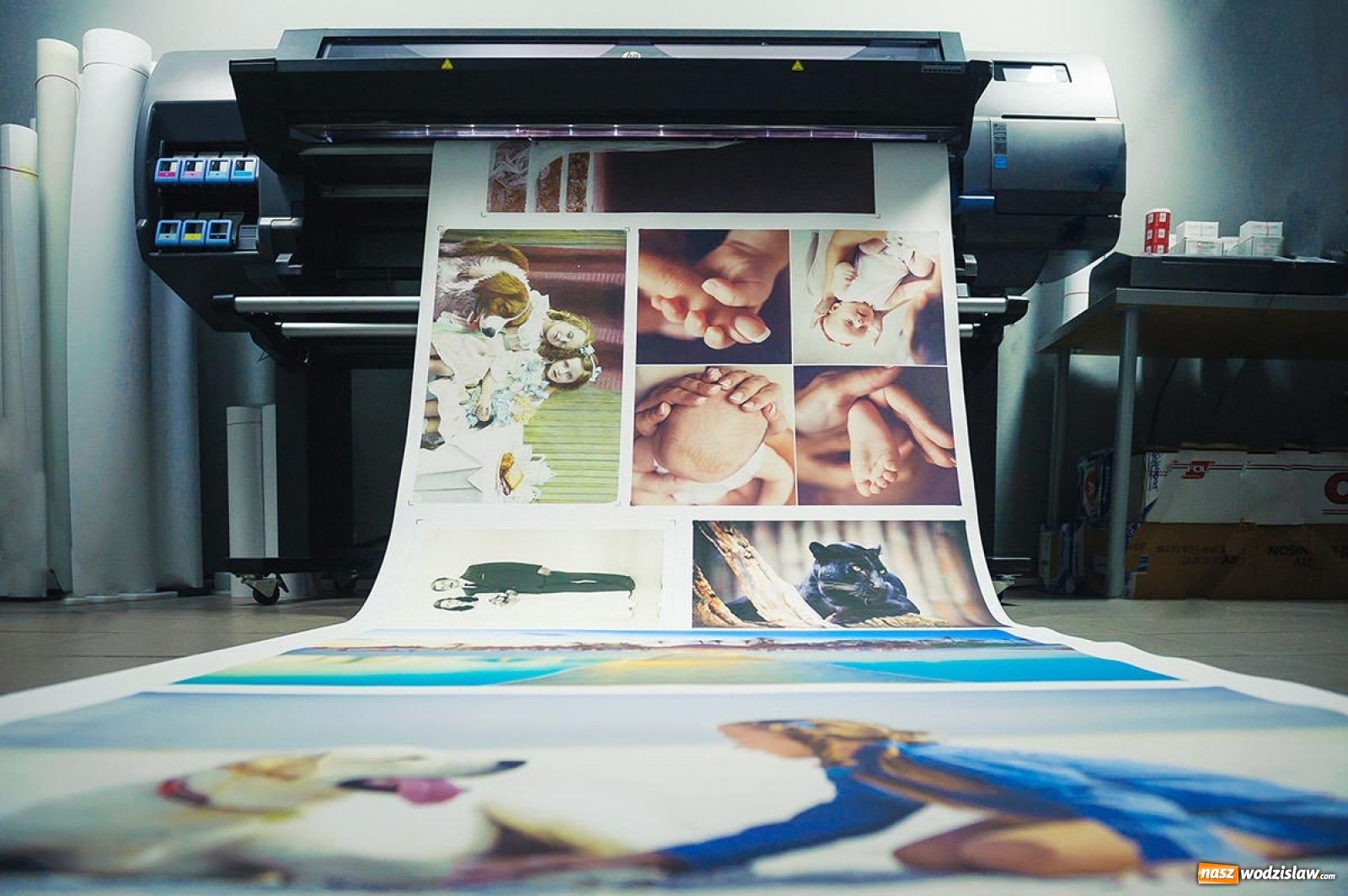 Zdjęcie w galerii na portalu naszwodzislaw.com: Drukarnia fotoobrazów z wielkim potencjałem, czyli fotonaplotnie.pl wiadomości z regionu