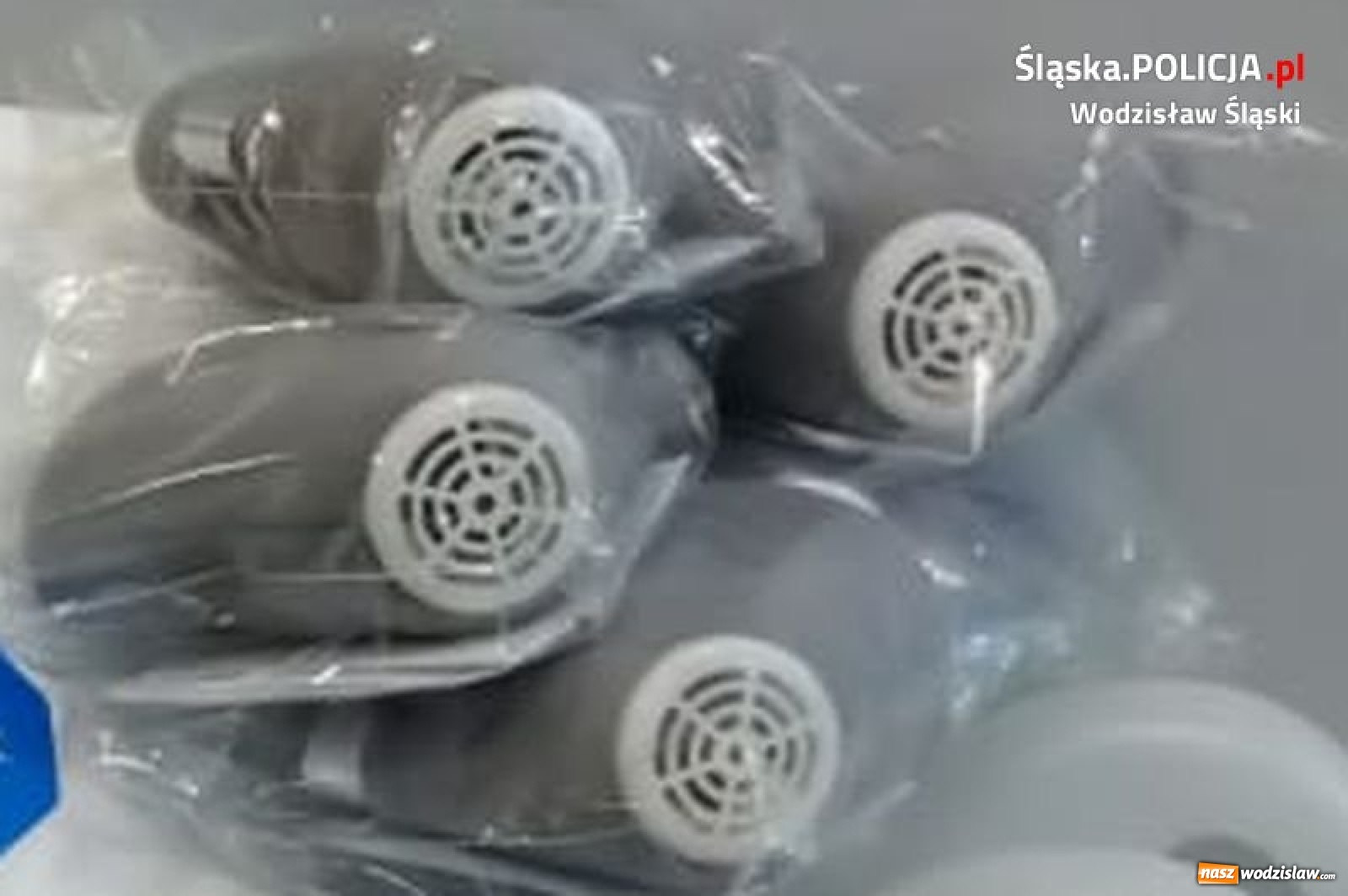Zdjęcie w galerii na portalu naszwodzislaw.com: Kolejne środki ochrony sanitarnej trafiły do wodzisławskich policjantów wiadomości z regionu