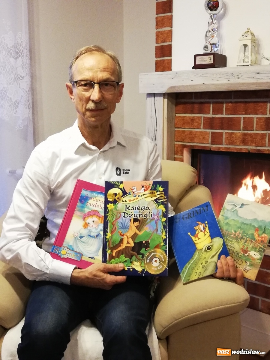 Zdjęcie w galerii na portalu naszwodzislaw.com: Anita Włodarczyk i Witold Bańka czytają po śląsku dla najmłodszych wiadomości z regionu