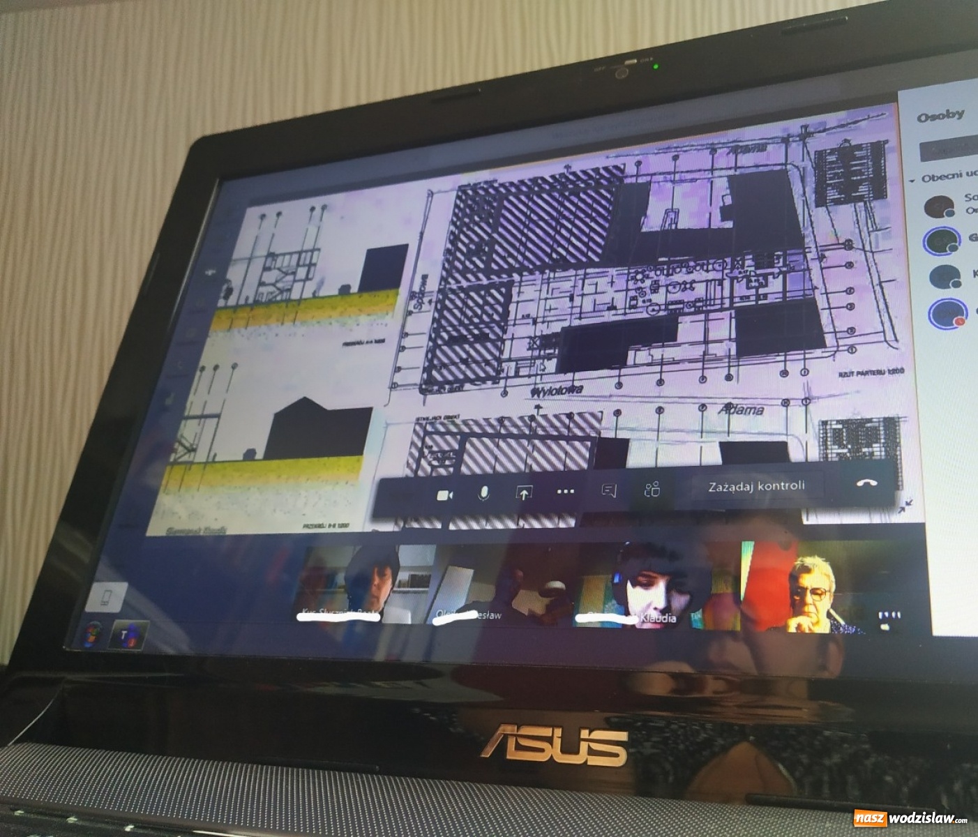 Zdjęcie w galerii na portalu naszwodzislaw.com: Za nami pierwsze obrony online w raciborskiej uczelni wiadomości z regionu