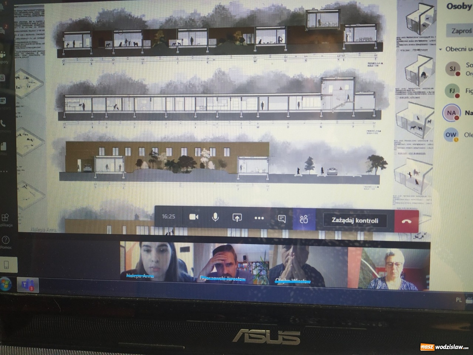 Zdjęcie w galerii na portalu naszwodzislaw.com: Za nami pierwsze obrony online w raciborskiej uczelni wiadomości z regionu