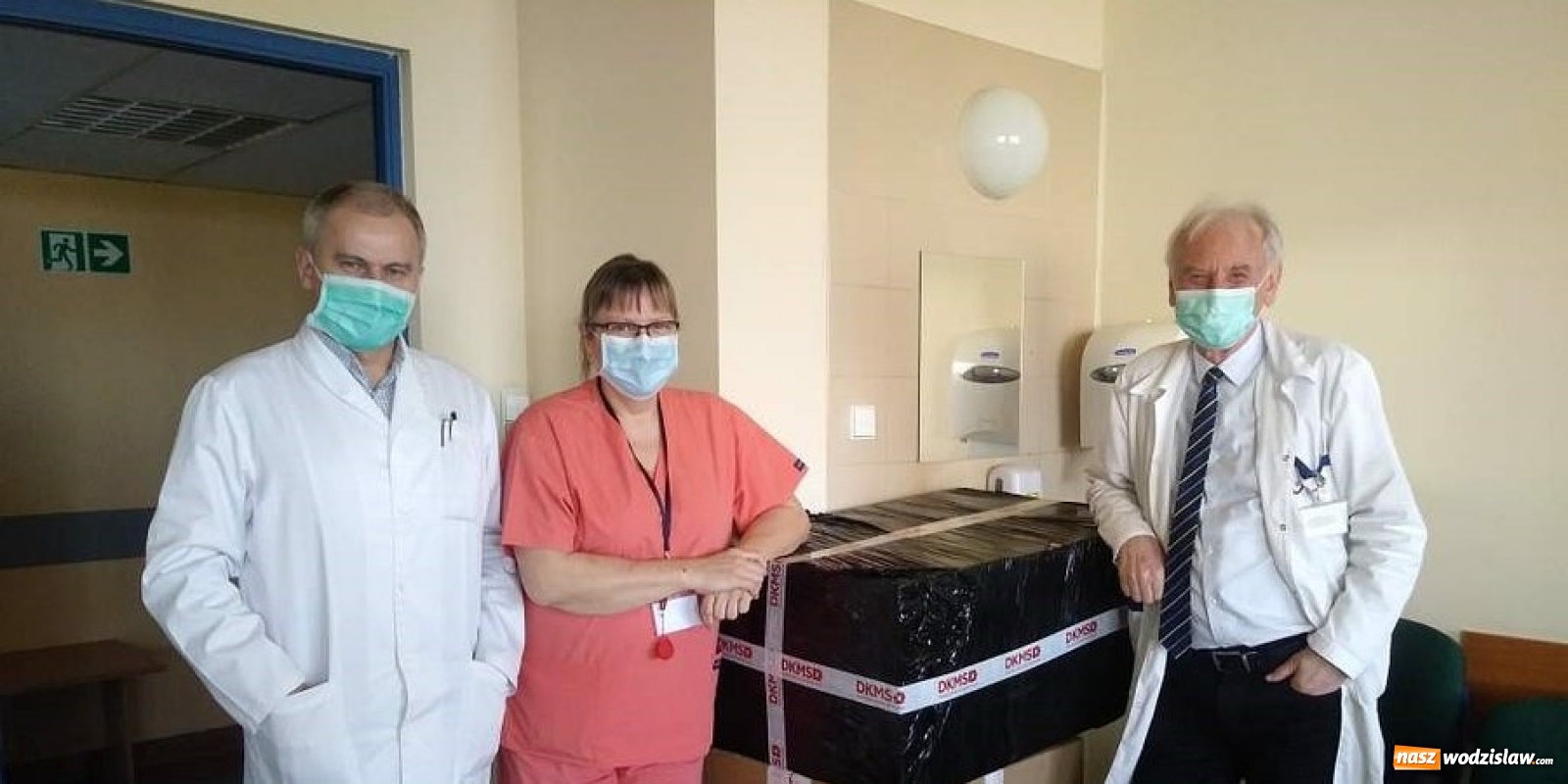 Zdjęcie w galerii na portalu naszwodzislaw.com: Fundacja DKMS wsparła kliniki transplantacji szpiku wiadomości z regionu