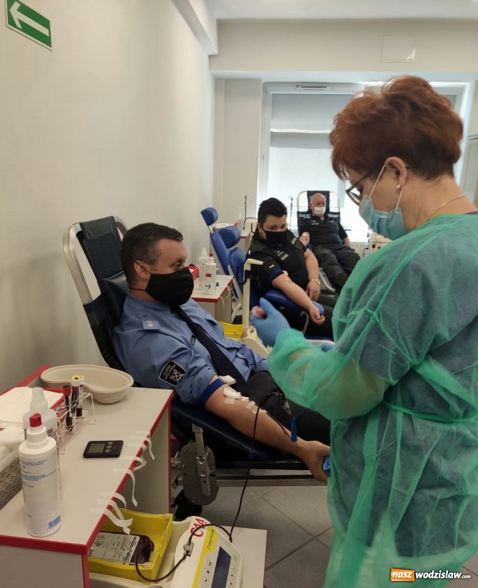 Zdjęcie w galerii na portalu naszwodzislaw.com: Służba Więzienna z Jastrzębia-Zdroju odpowiedziała na apel raciborskiego krwiodawstwa wiadomości z regionu