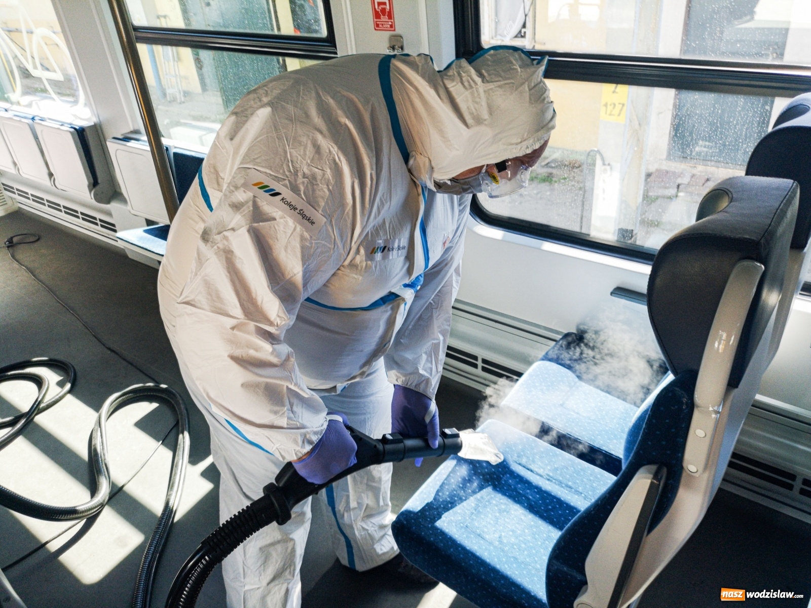 Zdjęcie w galerii na portalu naszwodzislaw.com: Koleje Śląskie podkręcają temperaturę. Sucha para nowym rozwiązaniem przewoźnika wiadomości z regionu