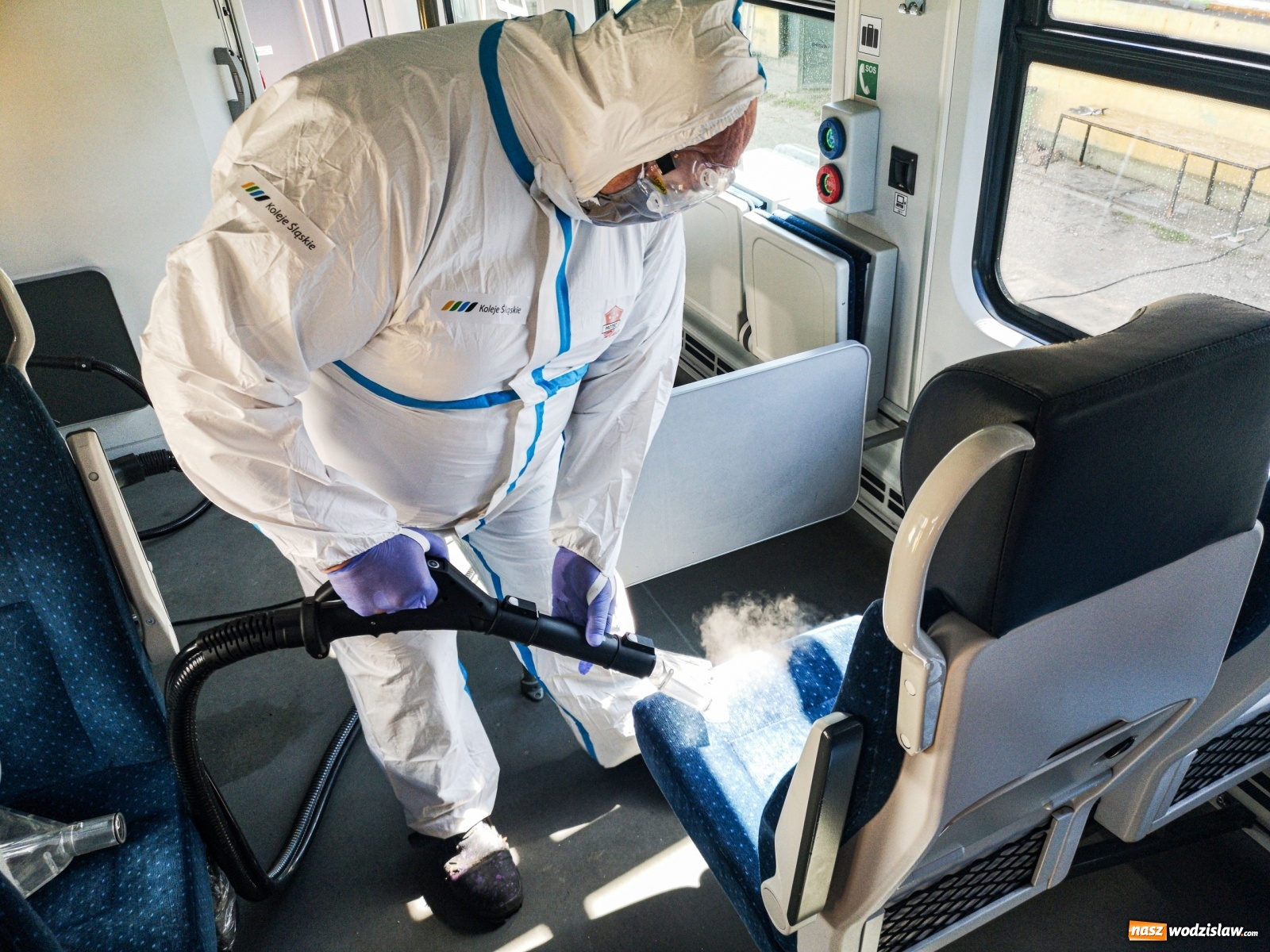 Zdjęcie w galerii na portalu naszwodzislaw.com: Koleje Śląskie podkręcają temperaturę. Sucha para nowym rozwiązaniem przewoźnika wiadomości z regionu