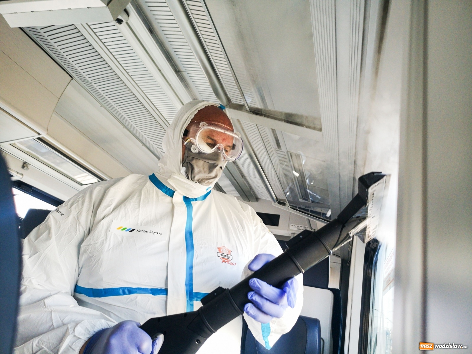 Zdjęcie w galerii na portalu naszwodzislaw.com: Koleje Śląskie podkręcają temperaturę. Sucha para nowym rozwiązaniem przewoźnika wiadomości z regionu