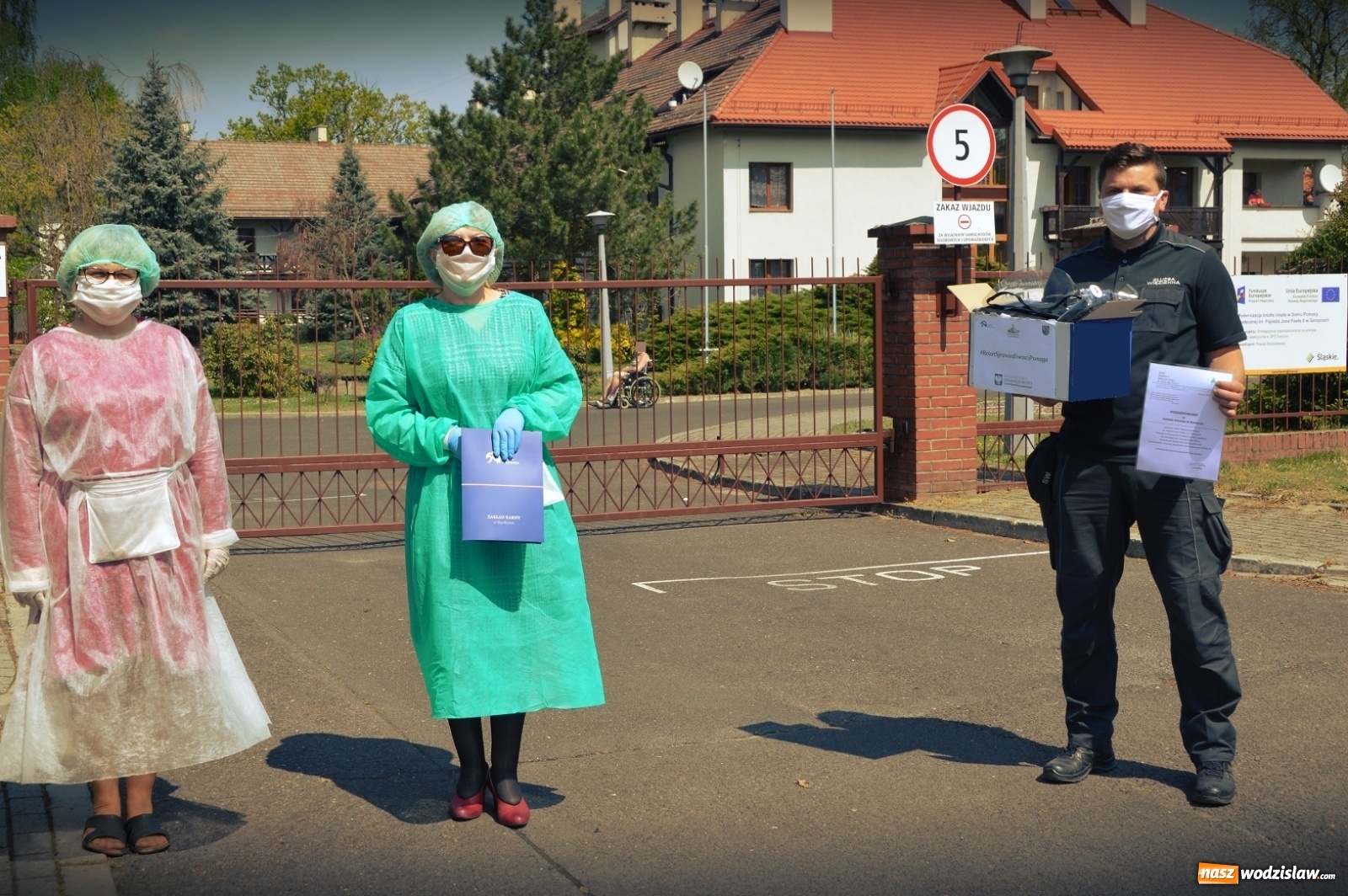 Zdjęcie w galerii na portalu naszwodzislaw.com: Raciborski Zakład Karny z pomocą dla gorzyckiego DPS wiadomości z regionu