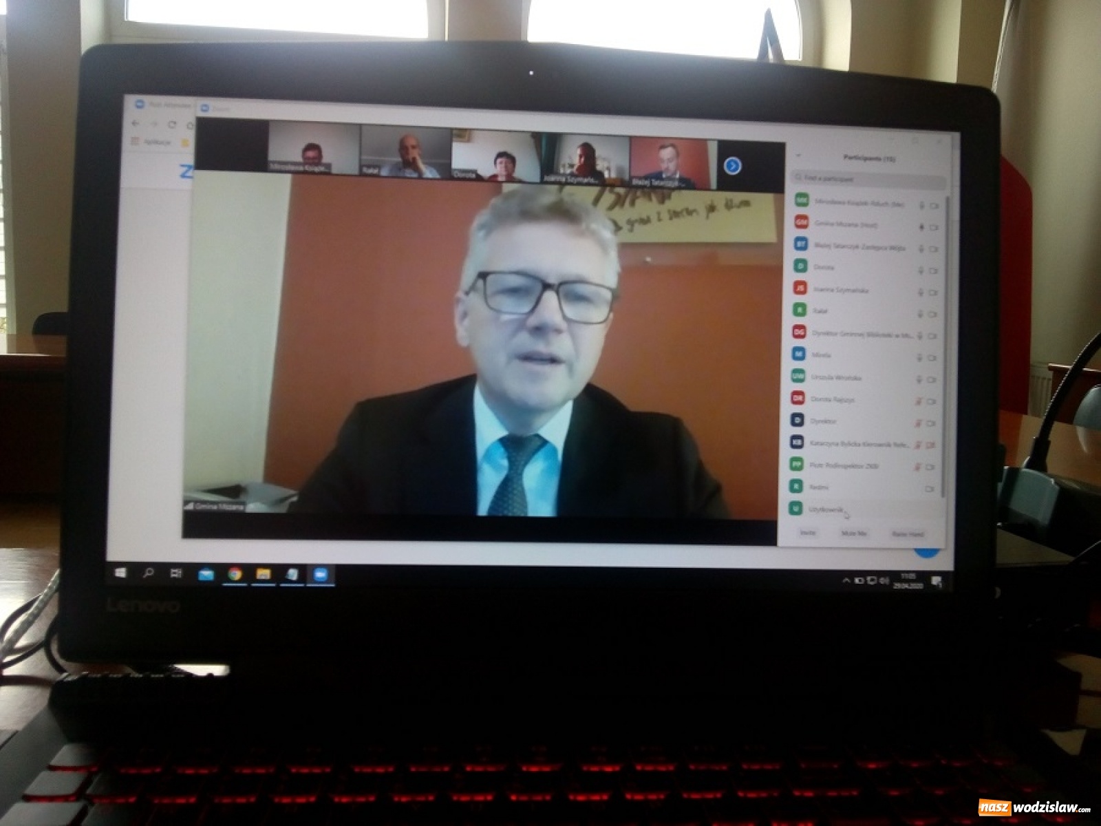 Zdjęcie w galerii na portalu naszwodzislaw.com: Gmina Mszana: Konferencja wójta z kierownikami jednostek. Tematem bieżące i dalsze działania wiadomości z regionu