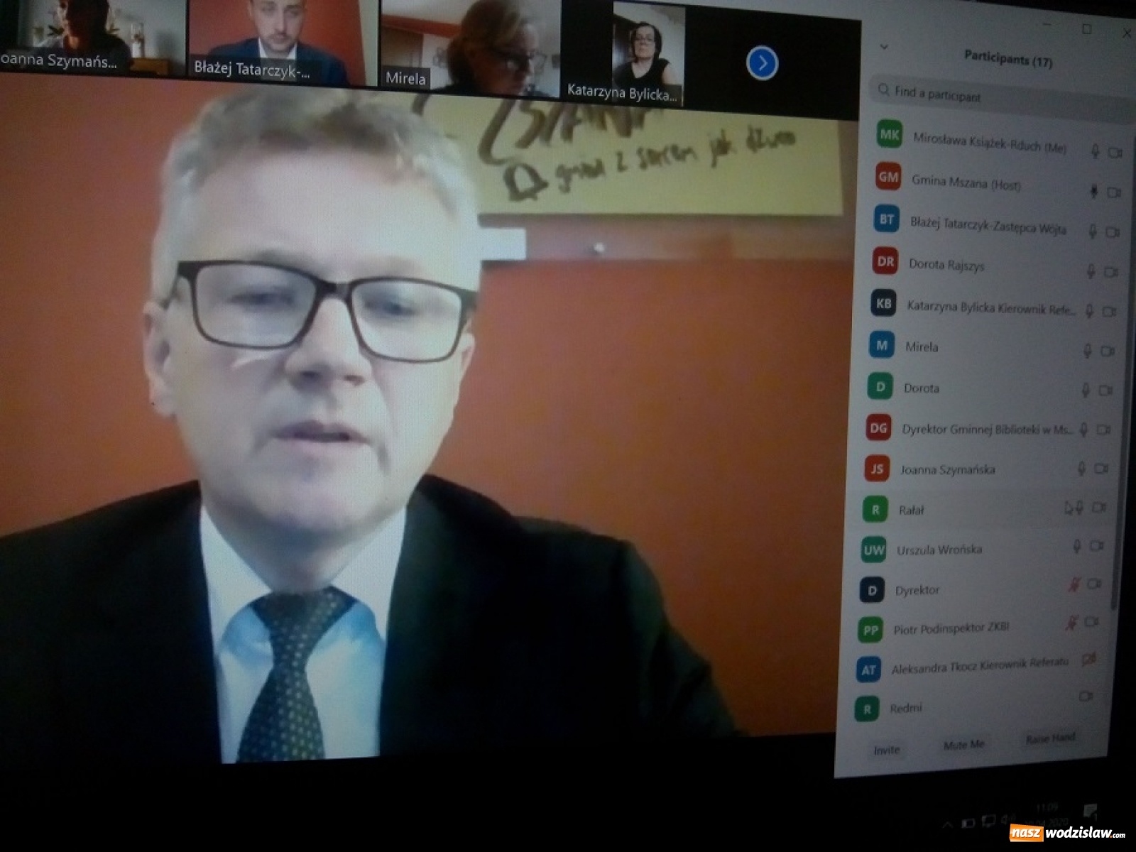 Zdjęcie w galerii na portalu naszwodzislaw.com: Gmina Mszana: Konferencja wójta z kierownikami jednostek. Tematem bieżące i dalsze działania wiadomości z regionu