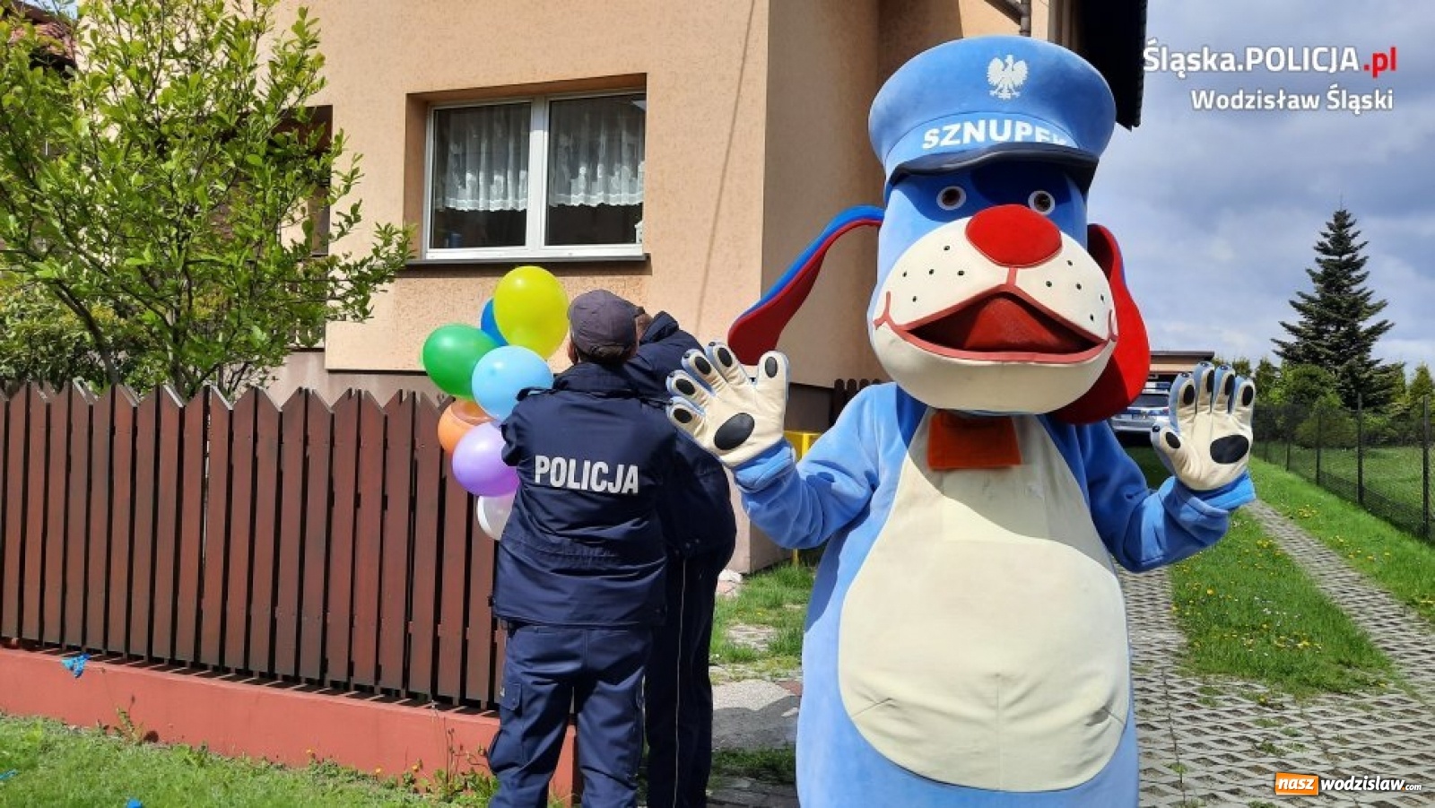 Zdjęcie w galerii na portalu naszwodzislaw.com: Urodzinowa niespodzianka dla 4-latka z Radlina wiadomości z regionu