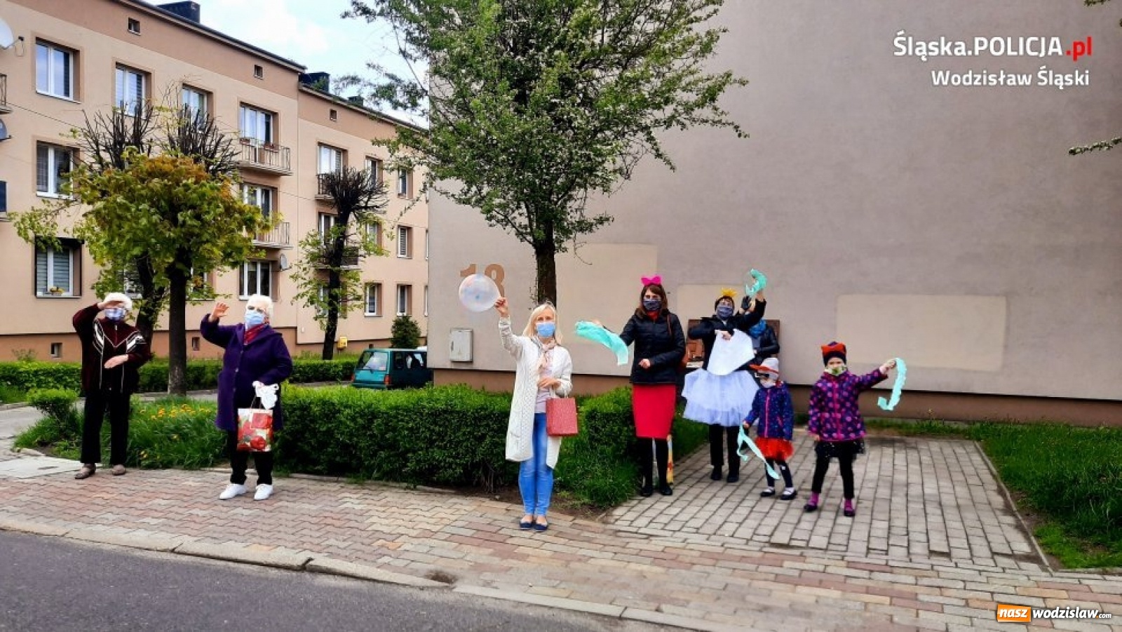 Zdjęcie w galerii na portalu naszwodzislaw.com: Urodzinowa niespodzianka dla 4-latka z Radlina wiadomości z regionu