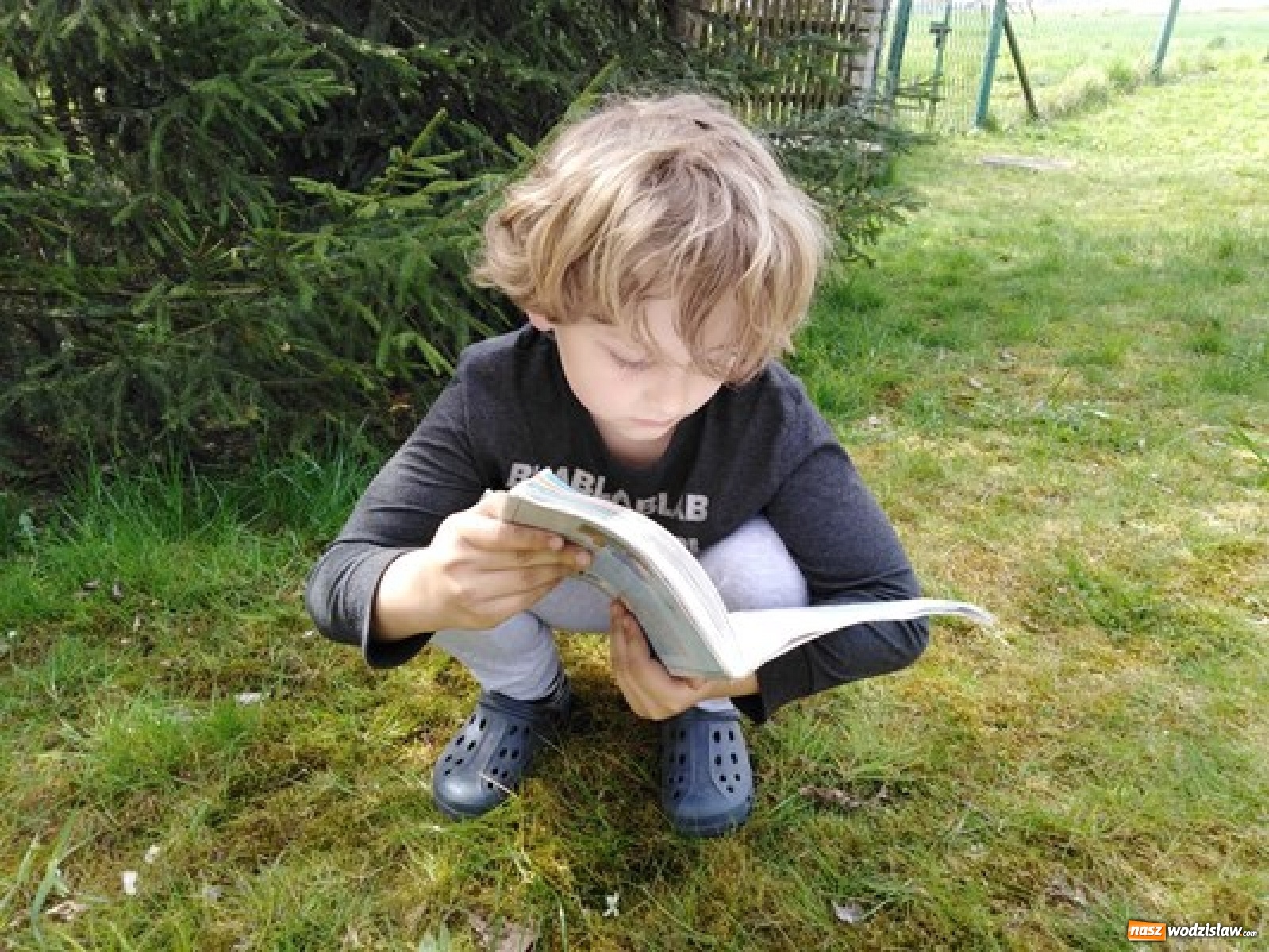 Zdjęcie w galerii na portalu naszwodzislaw.com: Dziś święto bibliotekarzy i bibliotek. Akcja Biblioteczka w Połomi wiadomości z regionu