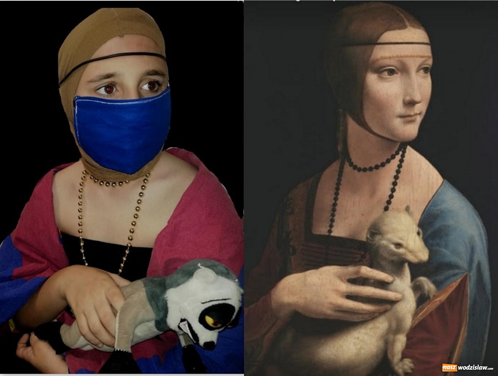 Zdjęcie w galerii na portalu naszwodzislaw.com: Połomia. Konkurs edukacyjny Co kryje maska? wiadomości z regionu