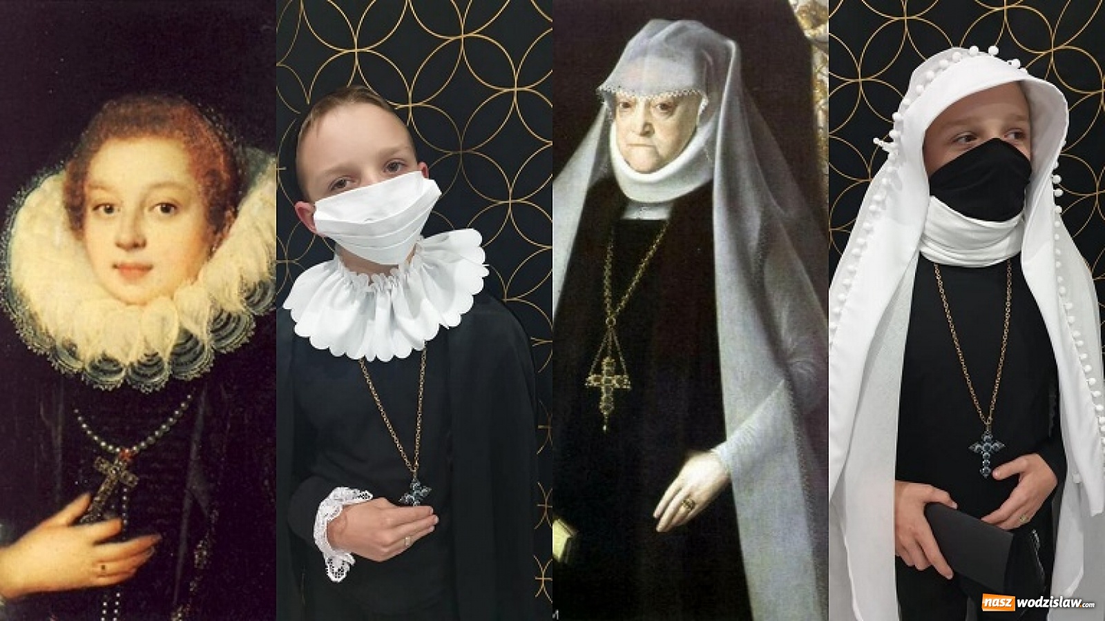 Zdjęcie w galerii na portalu naszwodzislaw.com: Połomia. Konkurs edukacyjny Co kryje maska? wiadomości z regionu