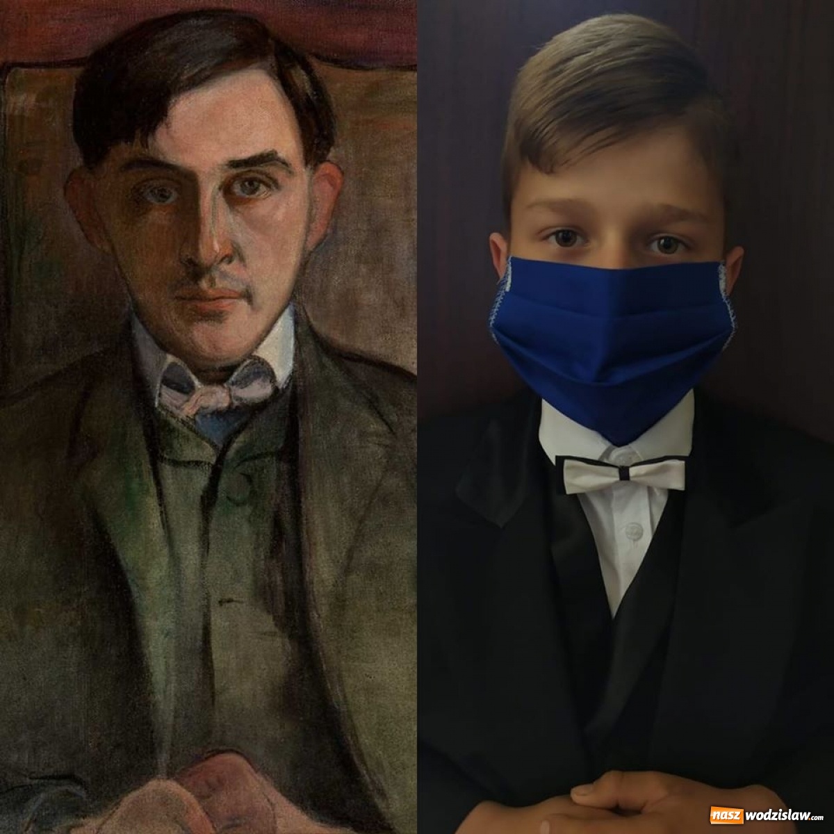 Zdjęcie w galerii na portalu naszwodzislaw.com: Połomia. Konkurs edukacyjny Co kryje maska? wiadomości z regionu