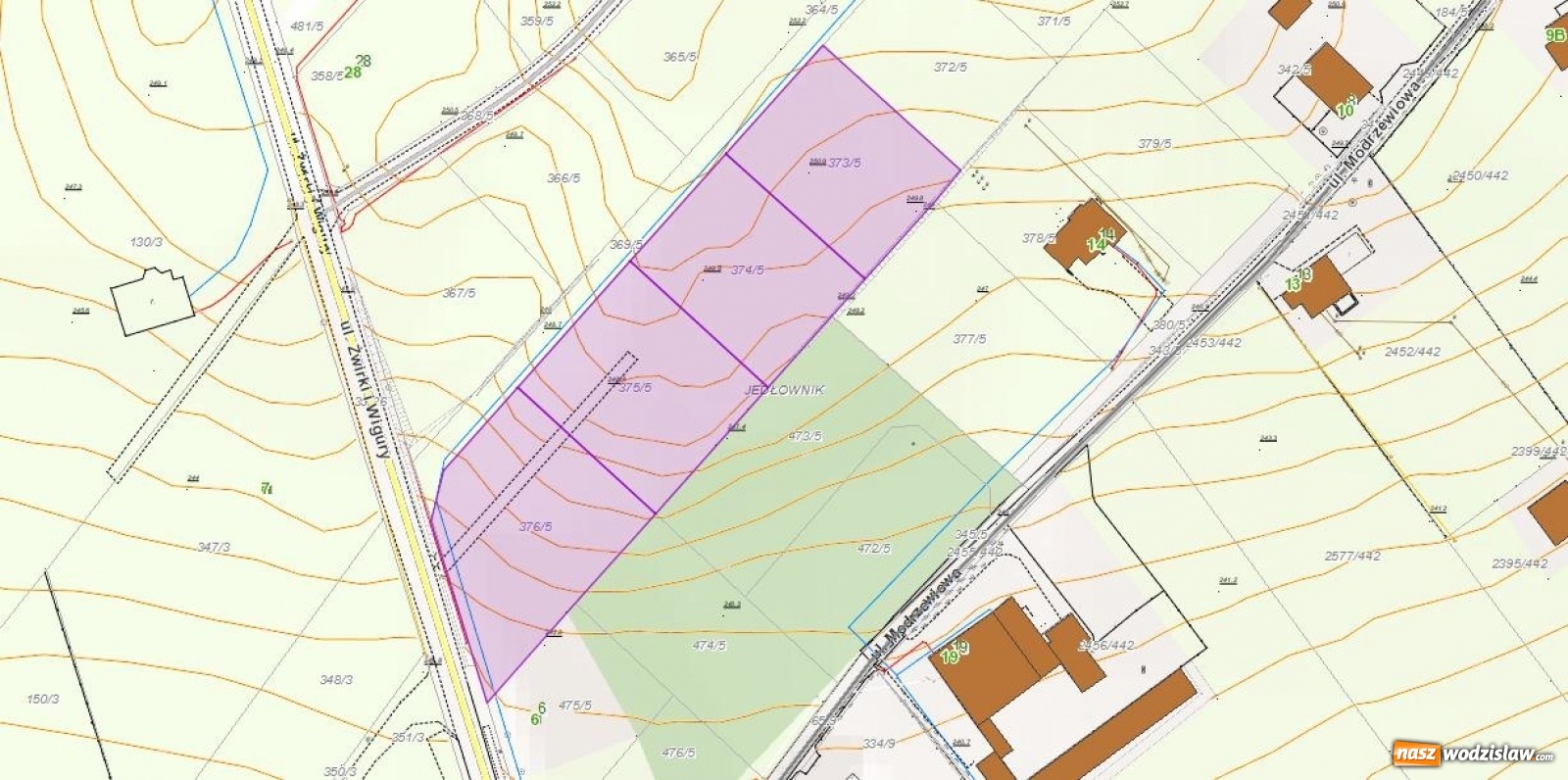 Zdjęcie w galerii na portalu naszwodzislaw.com: Miasto planuje sprzedać działki przy Żwirki i Wigury wiadomości z regionu