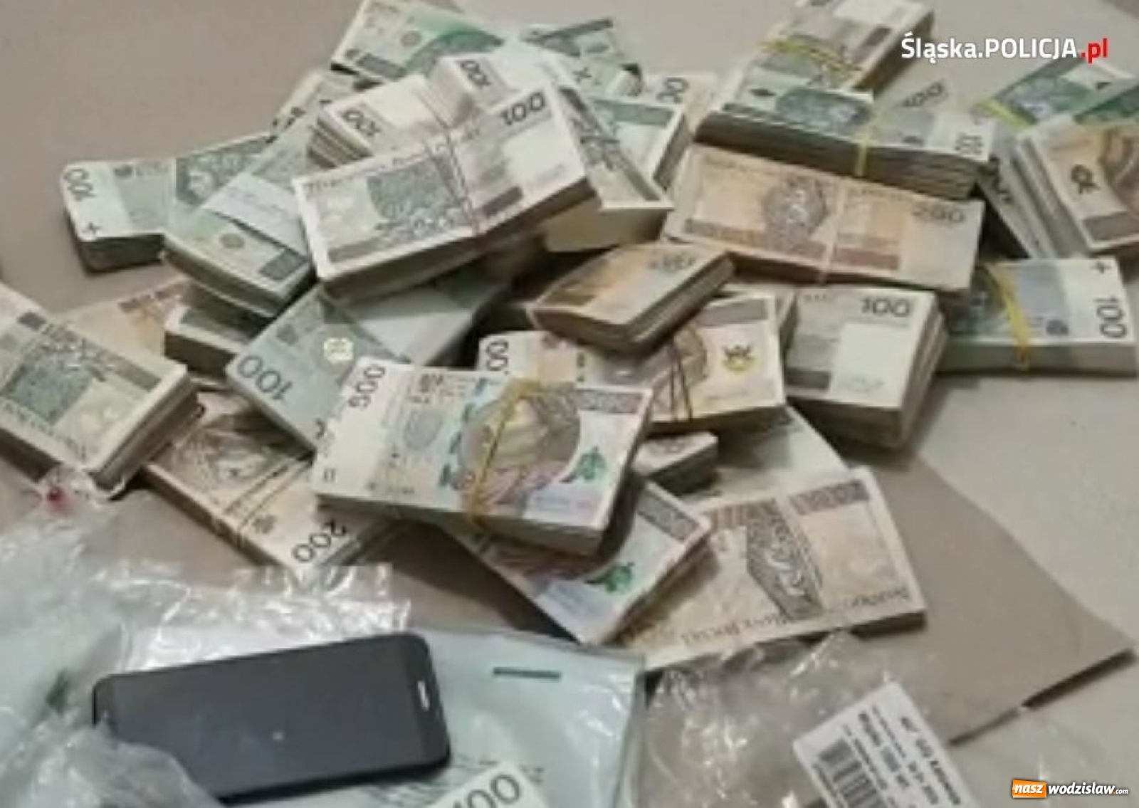 Zdjęcie w galerii na portalu naszwodzislaw.com: Śląska policja zatrzymała członków międzynarodowego gangu wiadomości z regionu
