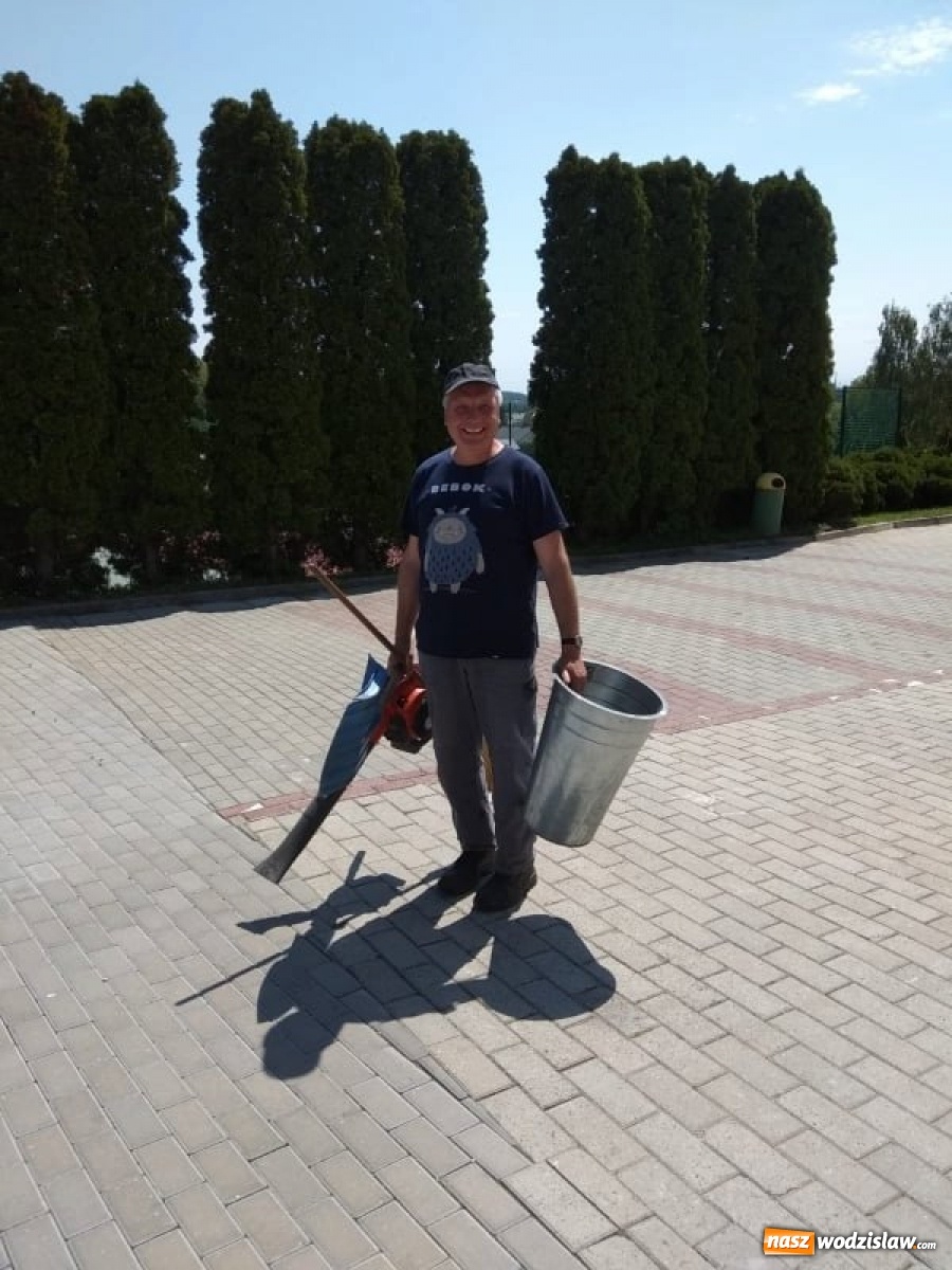 Zdjęcie w galerii na portalu naszwodzislaw.com: Mszana. Gminne placówki wykorzystują przymusową izolację na bieżące prace i remonty wiadomości z regionu