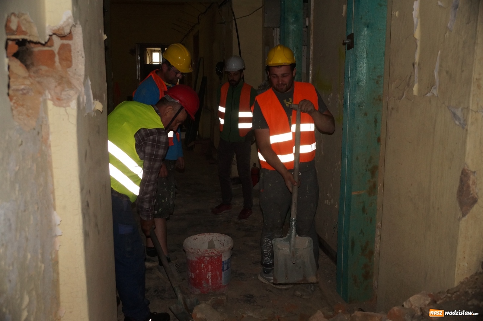 Zdjęcie w galerii na portalu naszwodzislaw.com: Remont pałacu Dietrichsteinów wznowiony wiadomości z regionu