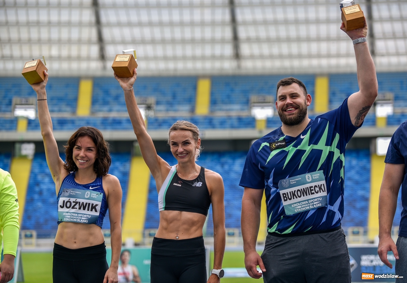 Zdjęcie w galerii na portalu naszwodzislaw.com: Królowa sportu gościła dziś w Kotle Czarownic wiadomości z regionu
