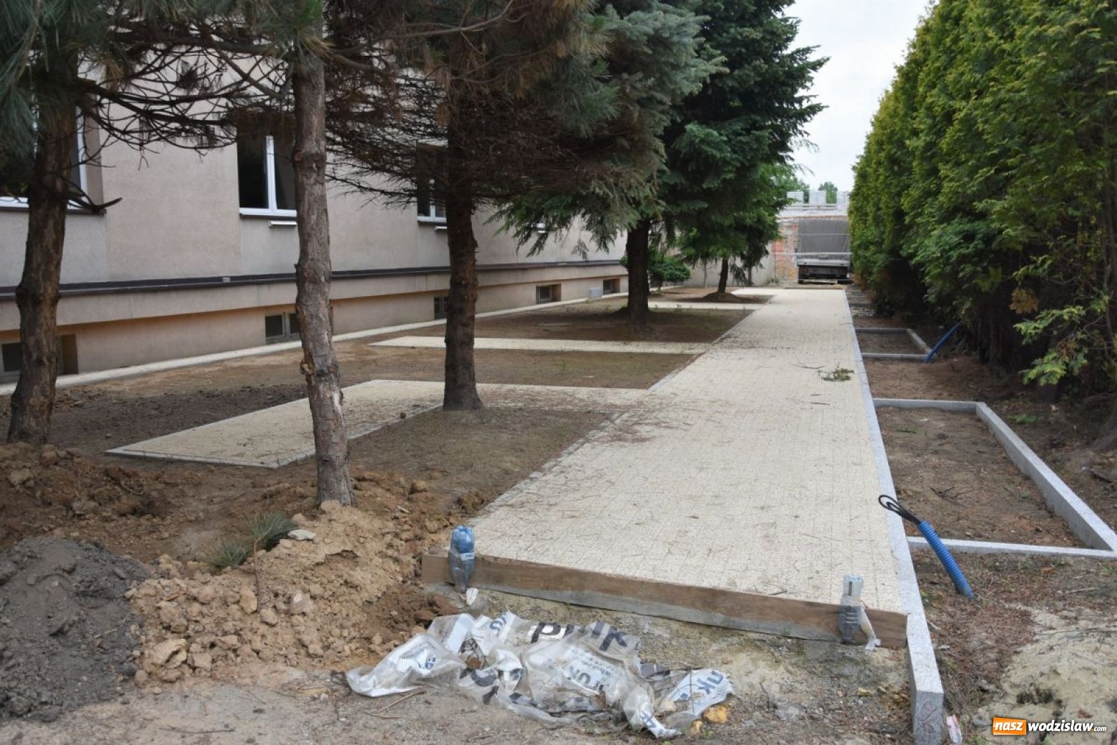 Zdjęcie w galerii na portalu naszwodzislaw.com: Budowa Oazy aktywności nabiera tempa [FOTO] wiadomości z regionu