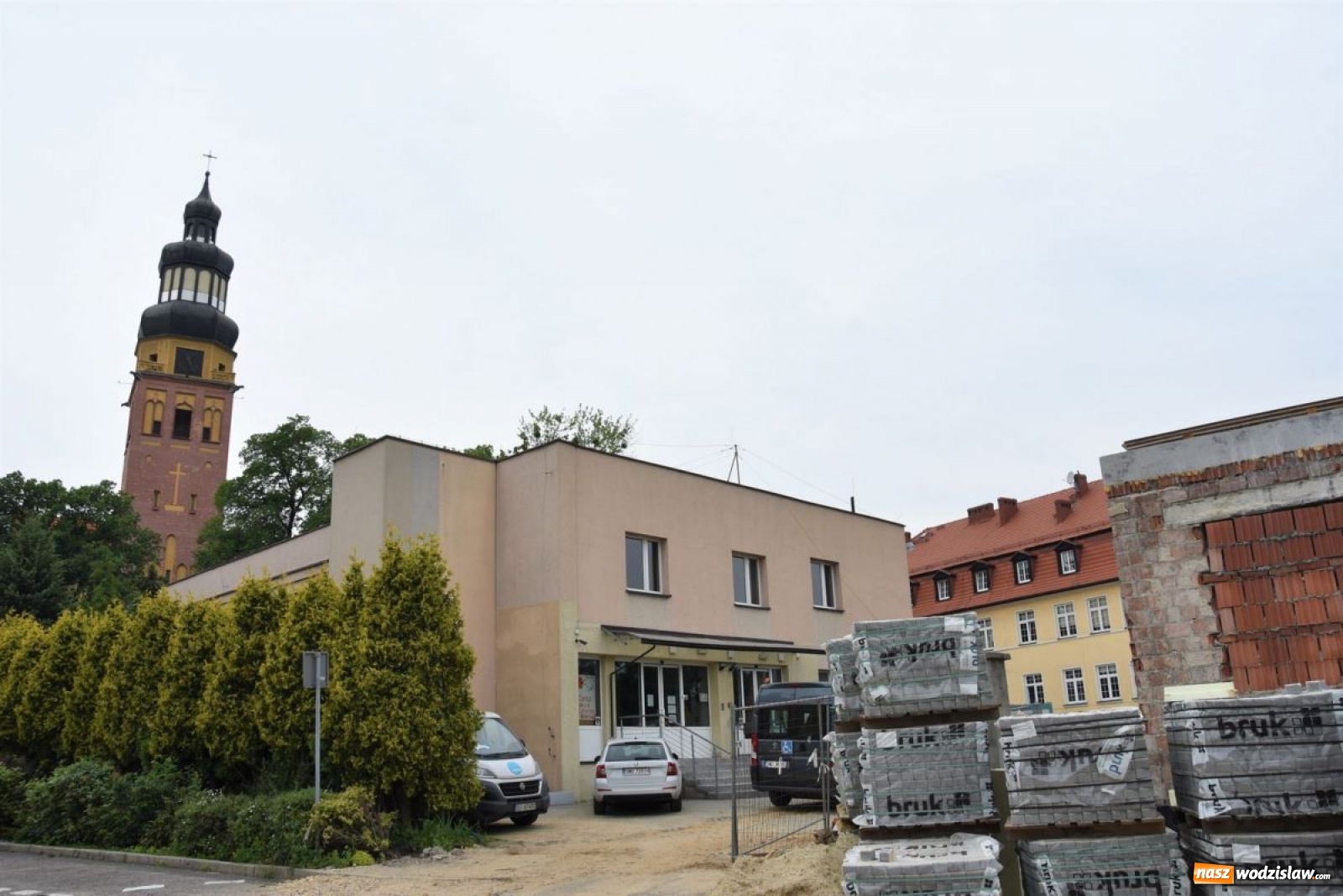 Zdjęcie w galerii na portalu naszwodzislaw.com: Budowa Oazy aktywności nabiera tempa [FOTO] wiadomości z regionu