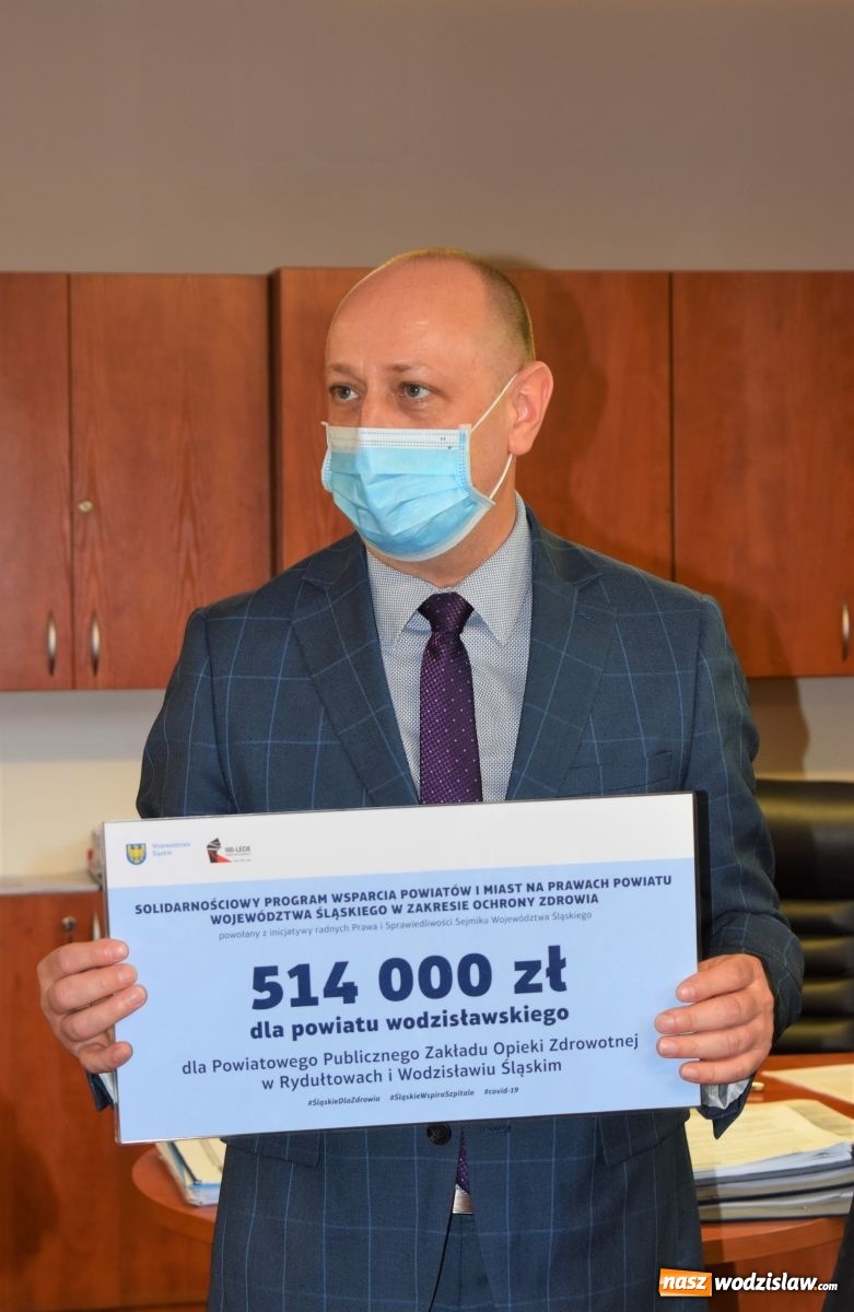 Zdjęcie w galerii na portalu naszwodzislaw.com: PPZOZ w Wodzisławiu Śląskim i Rydułtowach ze wsparciem od województwa wiadomości z regionu