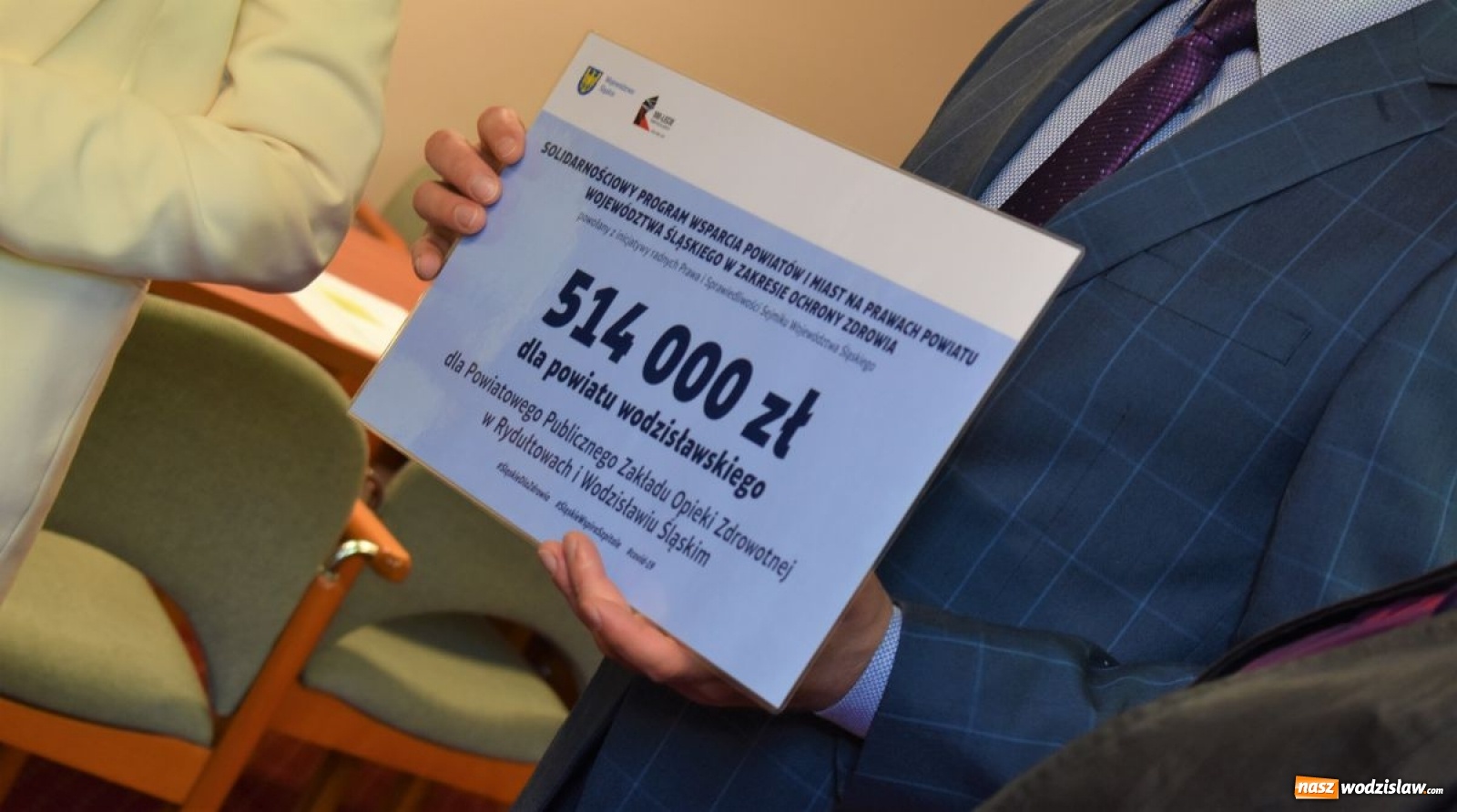 Zdjęcie w galerii na portalu naszwodzislaw.com: PPZOZ w Wodzisławiu Śląskim i Rydułtowach ze wsparciem od województwa wiadomości z regionu