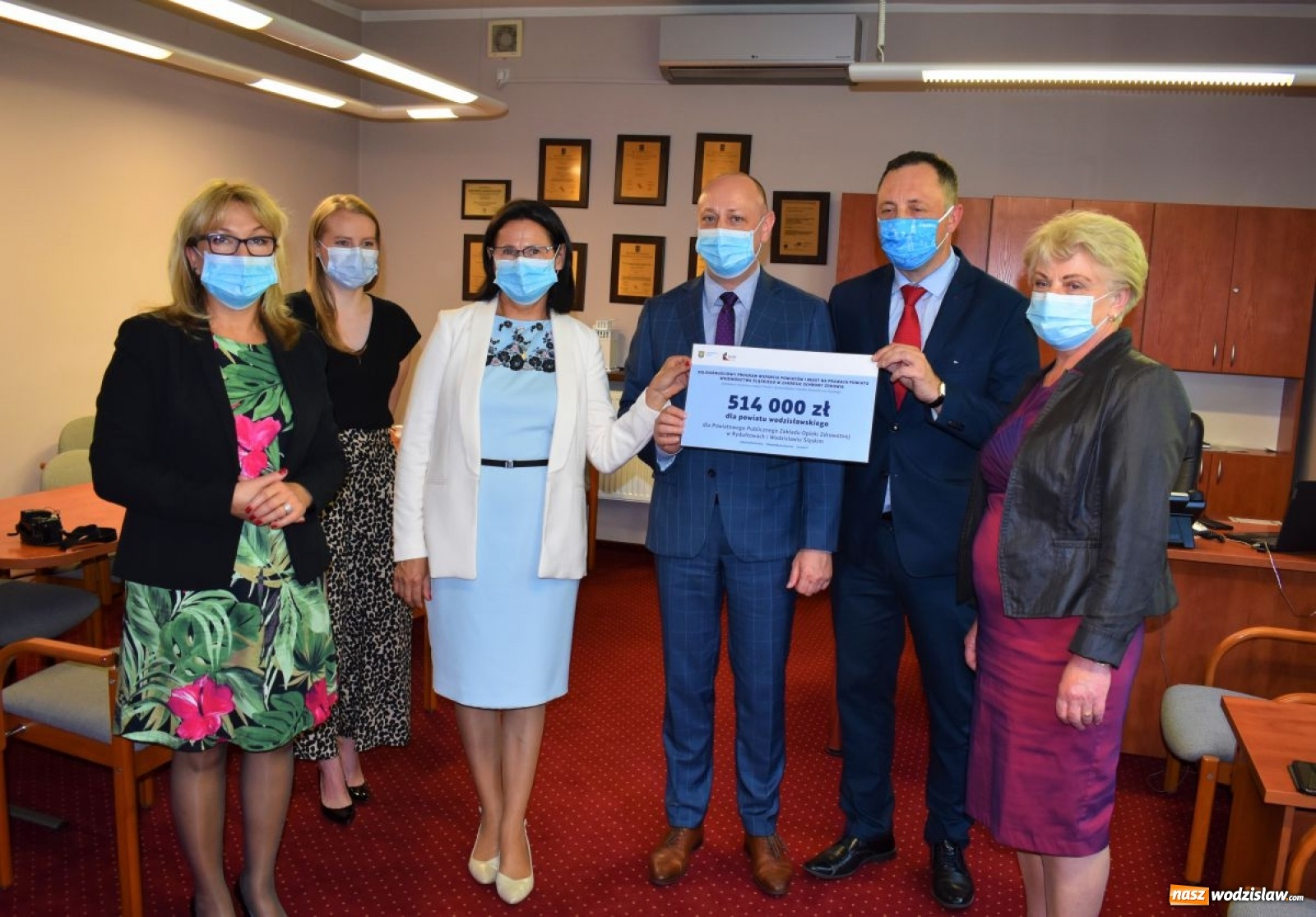 Zdjęcie w galerii na portalu naszwodzislaw.com: PPZOZ w Wodzisławiu Śląskim i Rydułtowach ze wsparciem od województwa wiadomości z regionu
