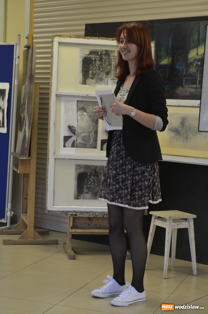 Zdjęcie w galerii na portalu naszwodzislaw.com: Absolwentka wodzisławskiego Plastyka ze stypendium ministra kultury wiadomości z regionu