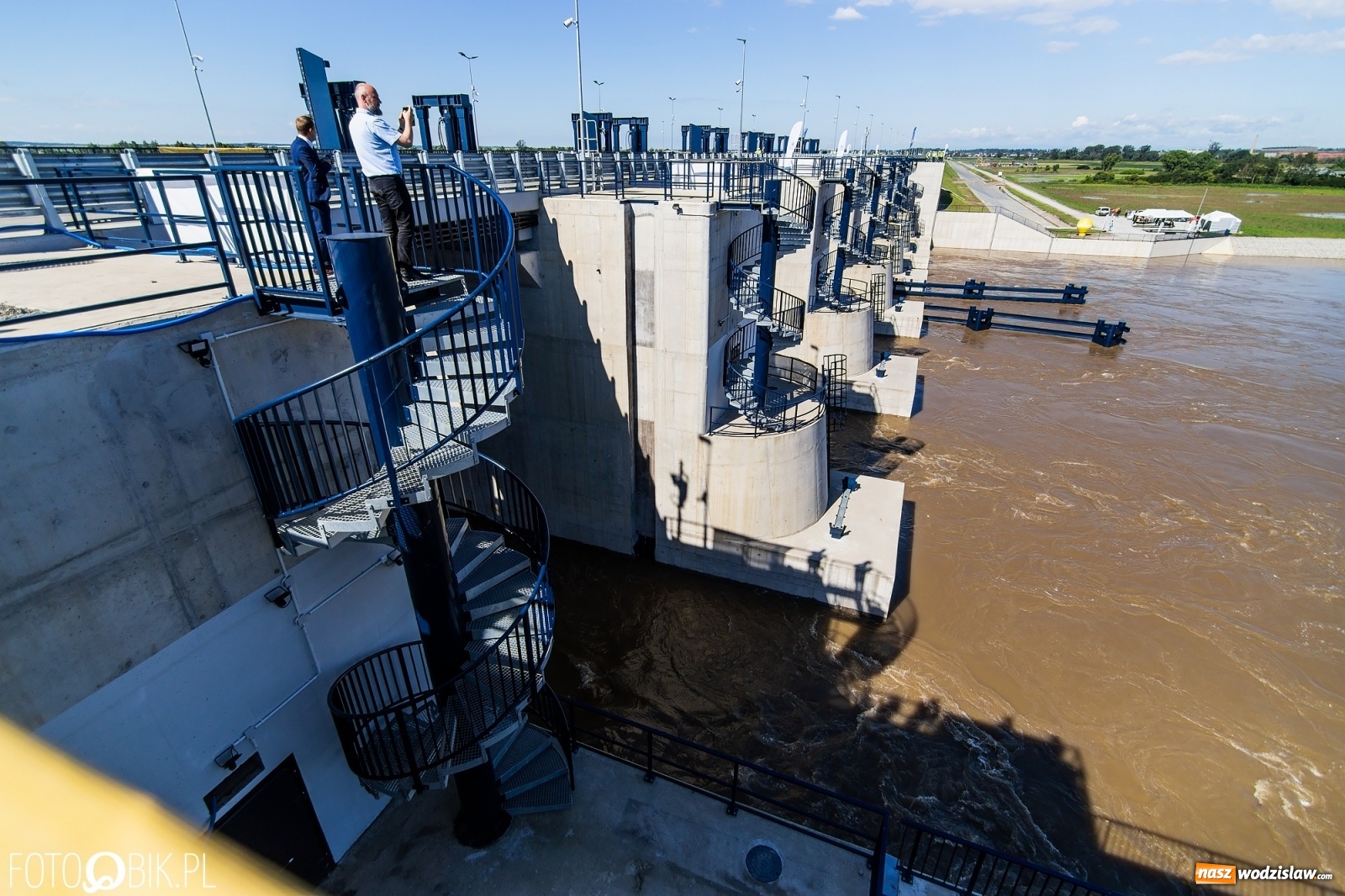 Zdjęcie w galerii na portalu naszwodzislaw.com: Zbiornik Racibórz oficjalnie otwarty. Nie ostatni raz! [FOTO i WIDEO] wiadomości z regionu